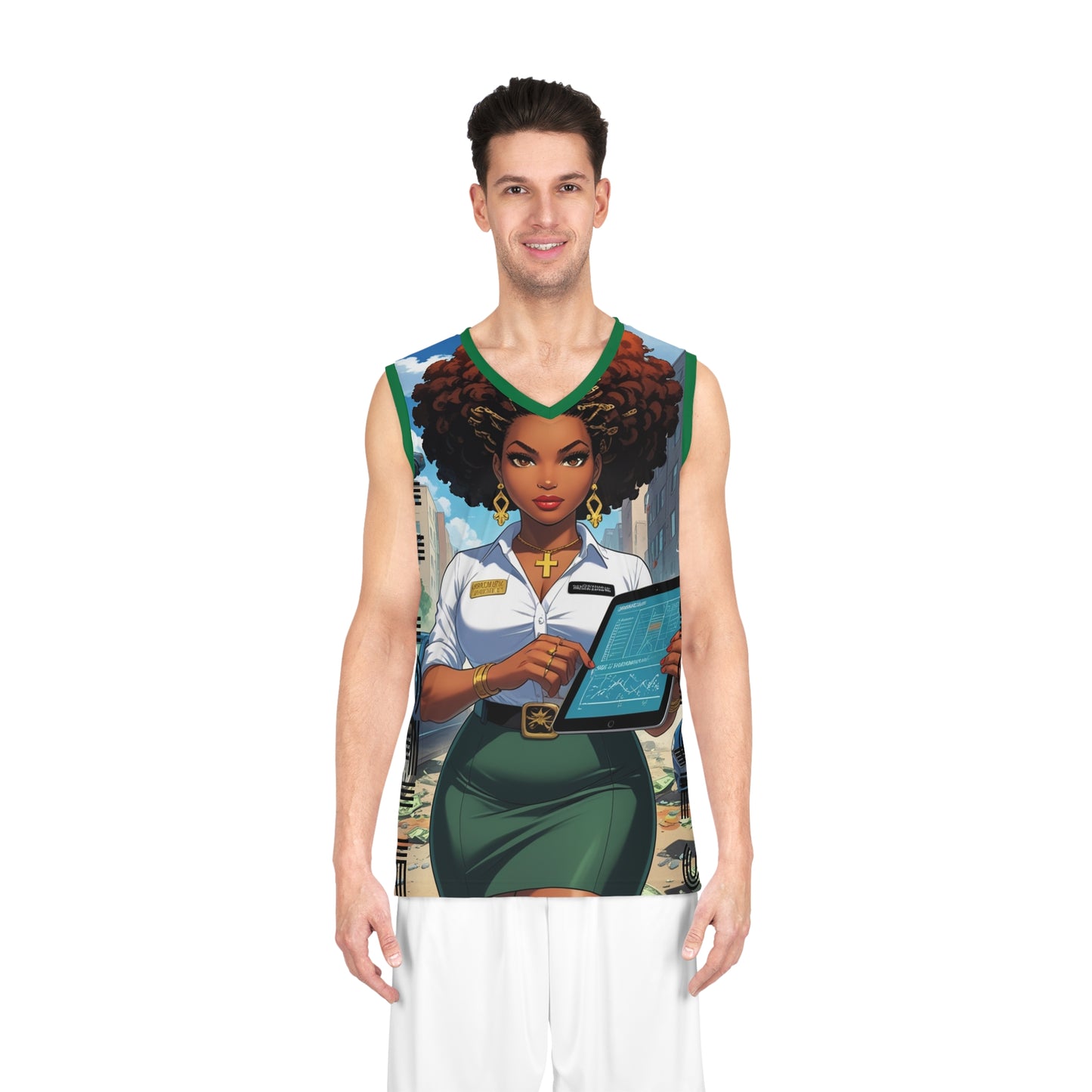 HLE Basketball Jersey - Bold Graphic Design for Sports and Style