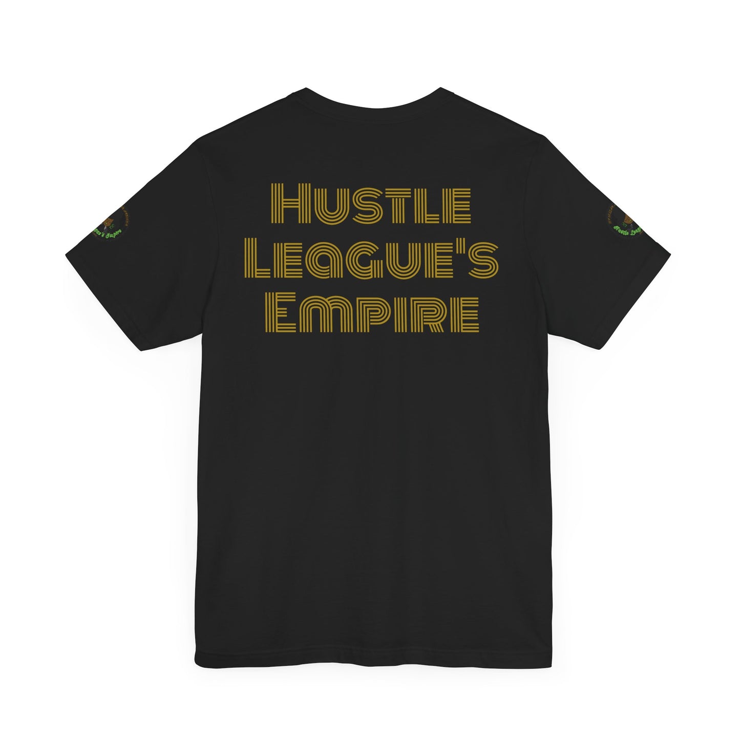 Camiseta unisex Epic HLE: gráfico llamativo en la parte delantera y motivación en la espalda