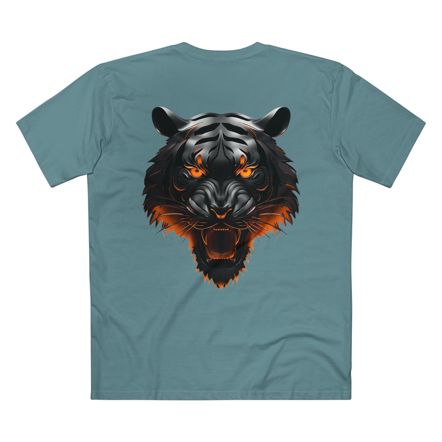 HLE Wild Spirit Graphic Tee - Fierce Wolf & Tiger Design