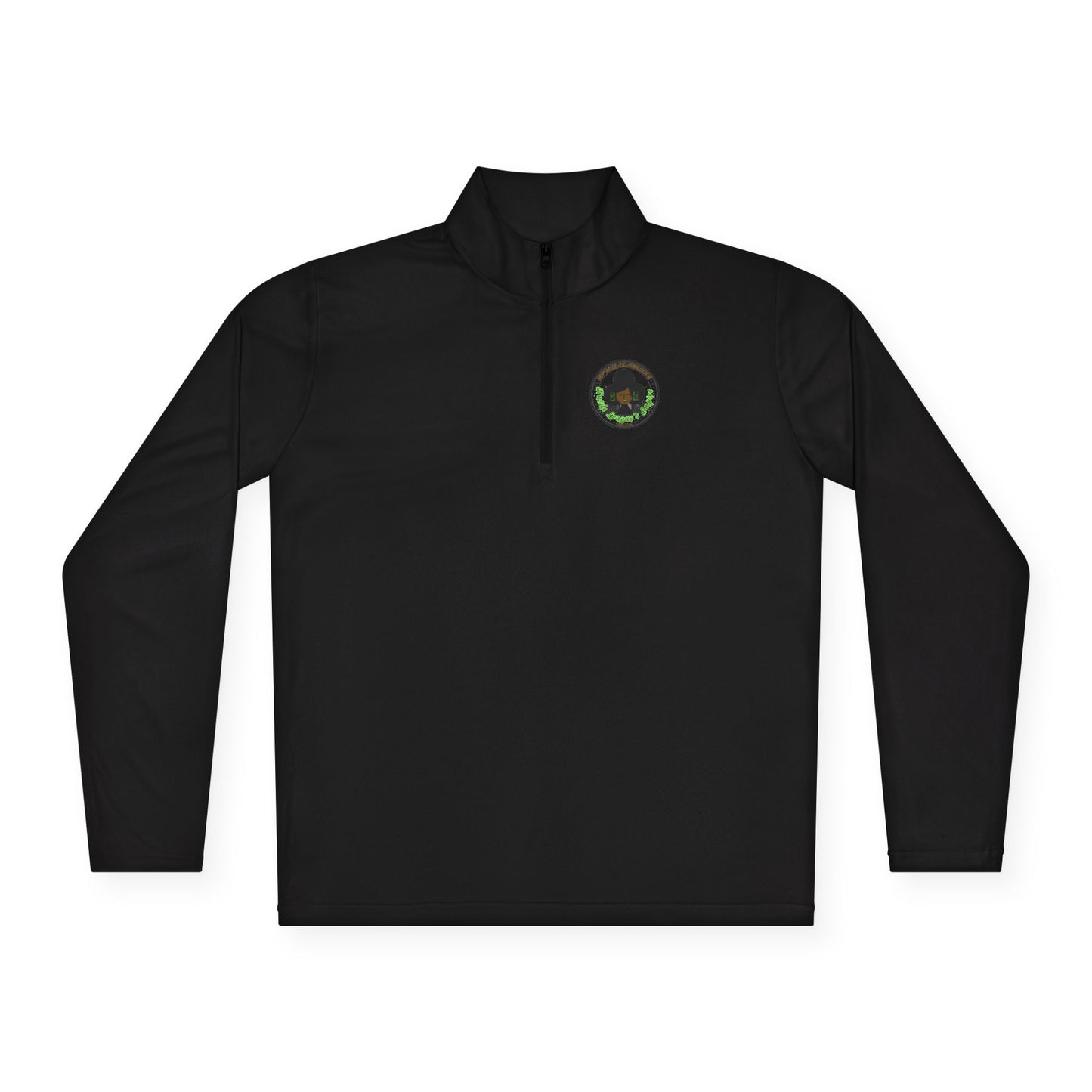 HLE Unisex Quarter-Zip Pullover - Motivational Activewear for Go-Getters