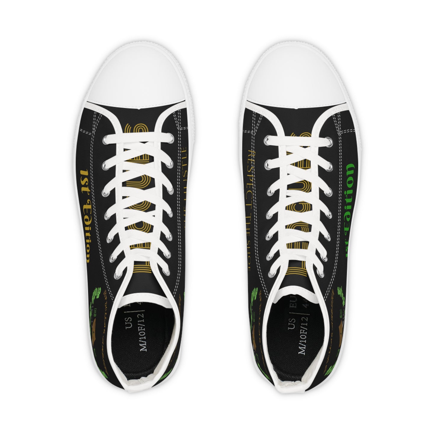 Black HLE High Top Sneakers