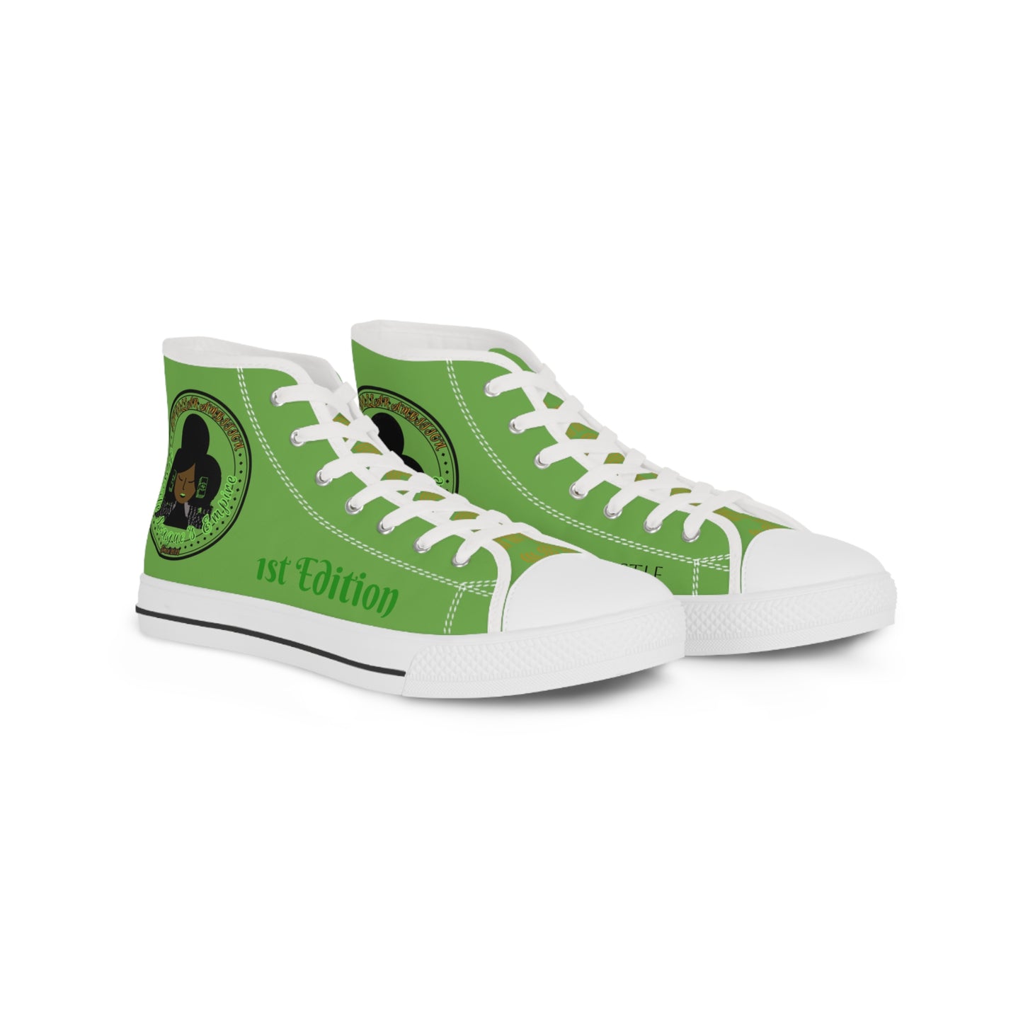 Green HLE High Top Sneakers