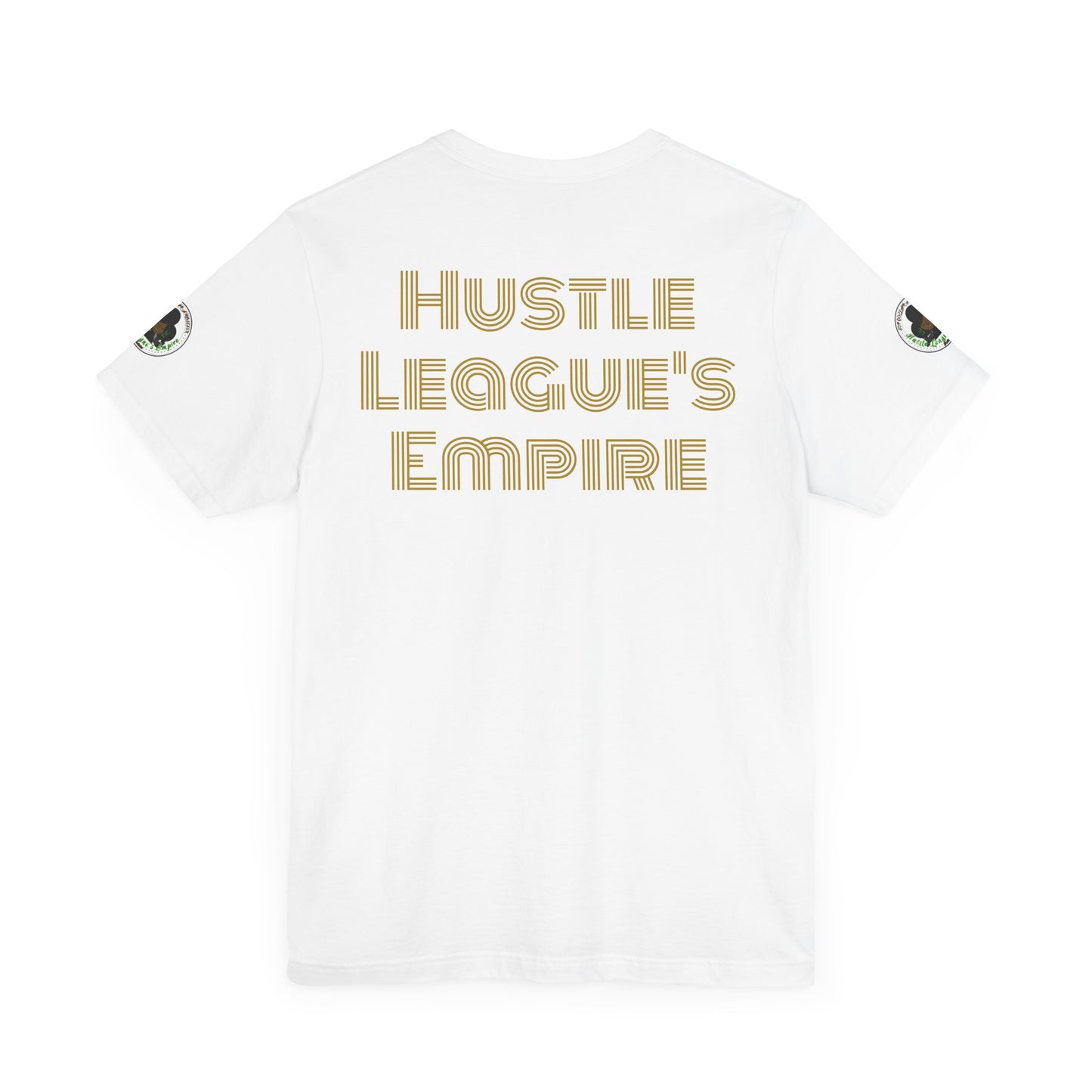 Camiseta unisex Epic HLE: gráfico llamativo en la parte delantera y motivación en la espalda