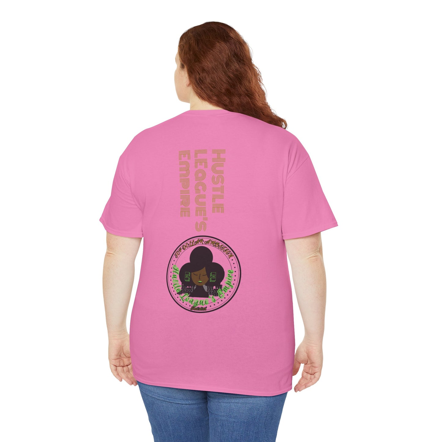 Hustle League Unisex Heavy Cotton Tee - Celebrate Friendship & Fun Nights Out