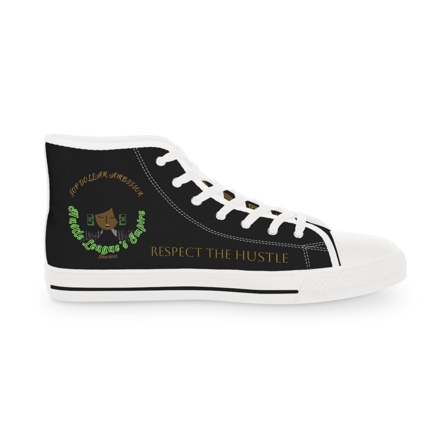 Black HLE High Top Sneakers