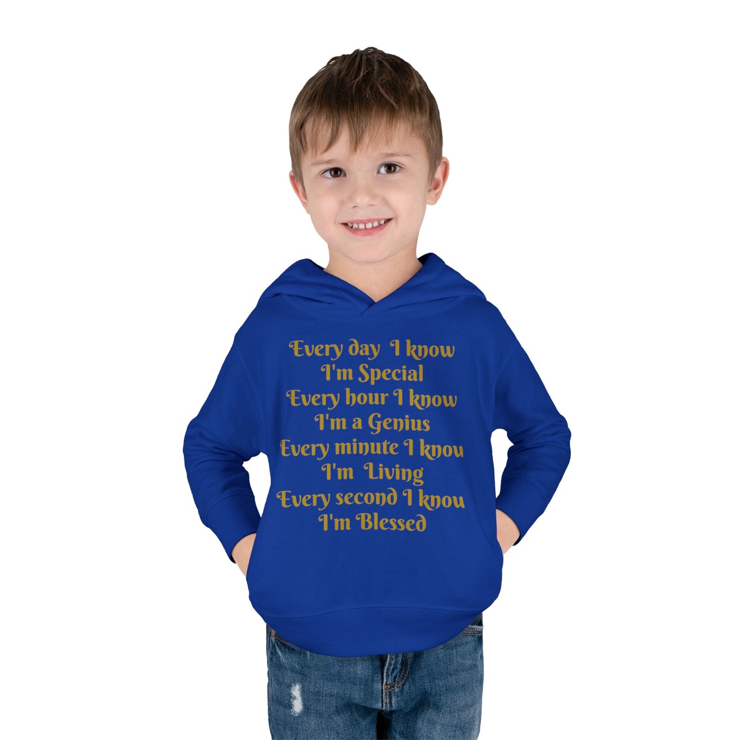 HLE Toddler Fleece Hoodie - Inspirational Design