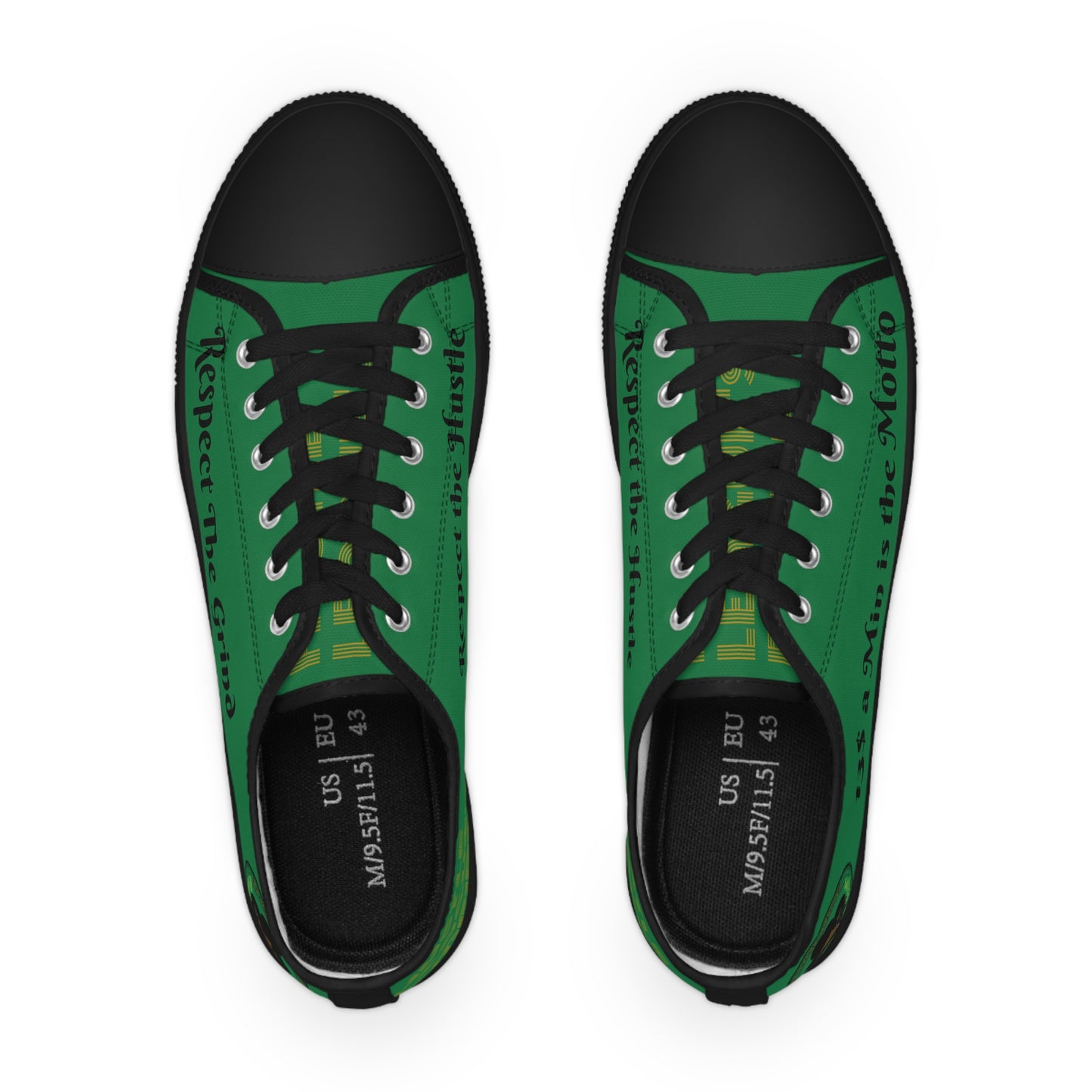 HLE Men's Low Top Sneakers