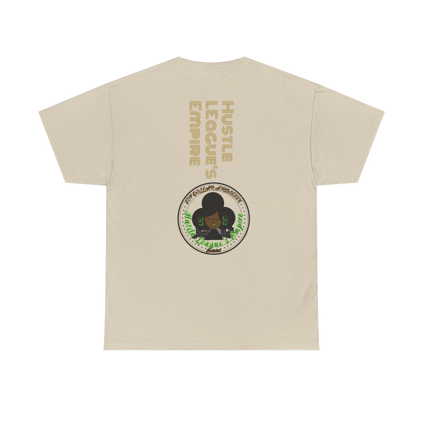 Hustle League Unisex Heavy Cotton Tee - Celebrate Friendship & Fun Nights Out