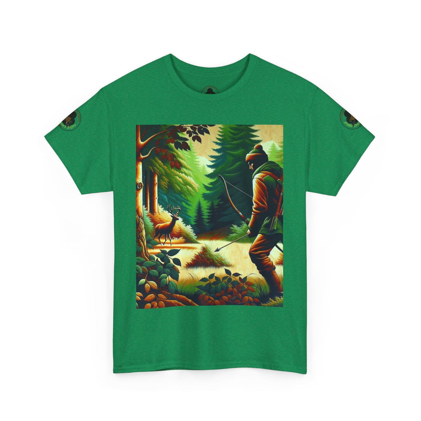 Hustle League's Empire Unisex Heavy Cotton Tee - Vintage Hunting Graphic T-Shirt