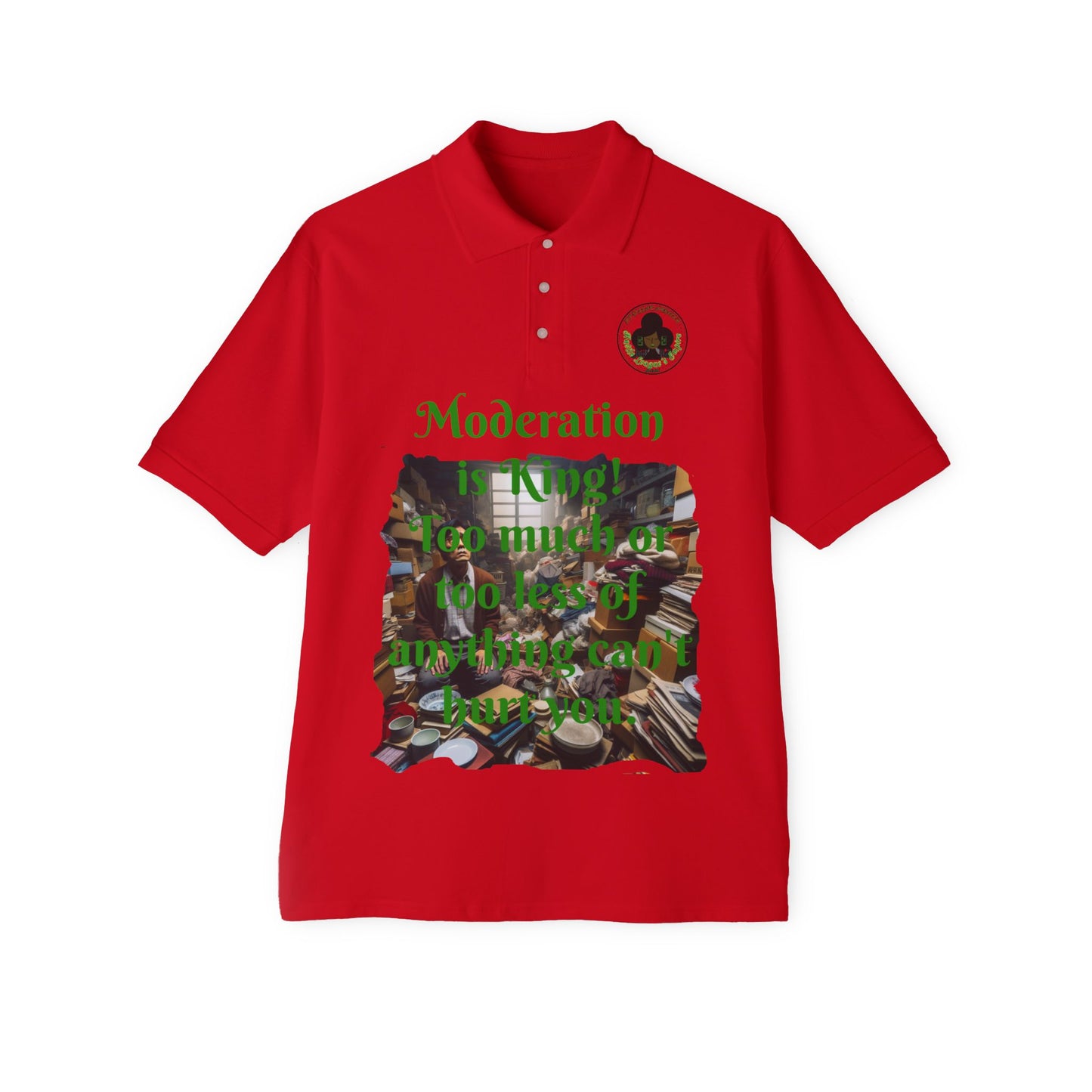 HLE Men's Piqué Polo