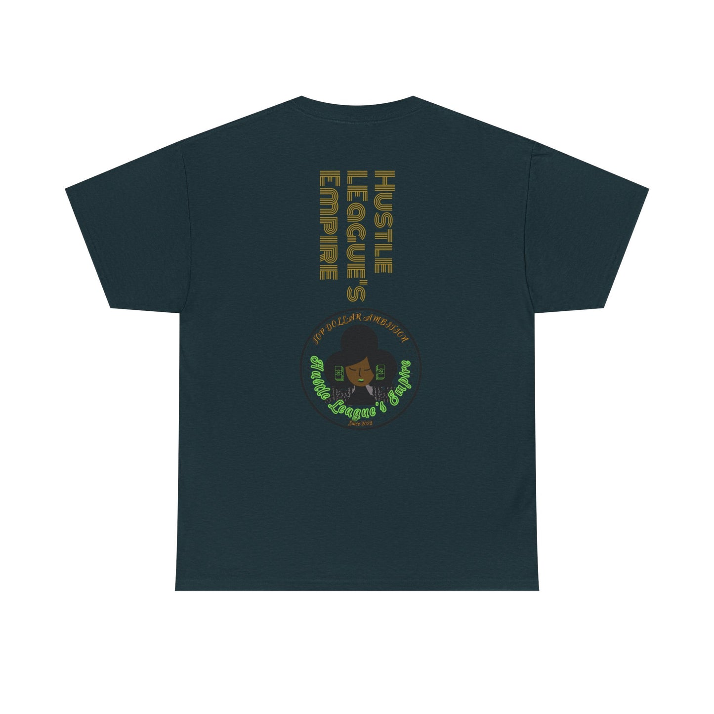 Hustle League Unisex Heavy Cotton Tee - Celebrate Friendship & Fun Nights Out