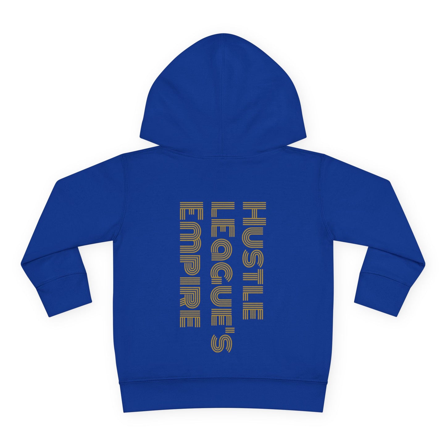 HLE Toddler Fleece Hoodie - "Respect the Hustle" Inspirational Design