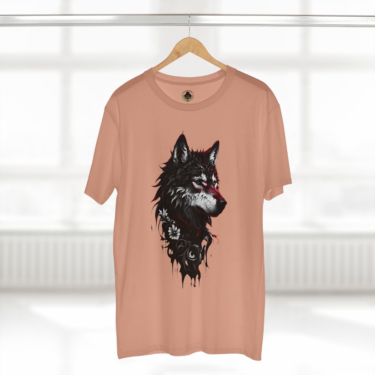 HLE Wild Spirit Graphic Tee - Fierce Wolf & Tiger Design