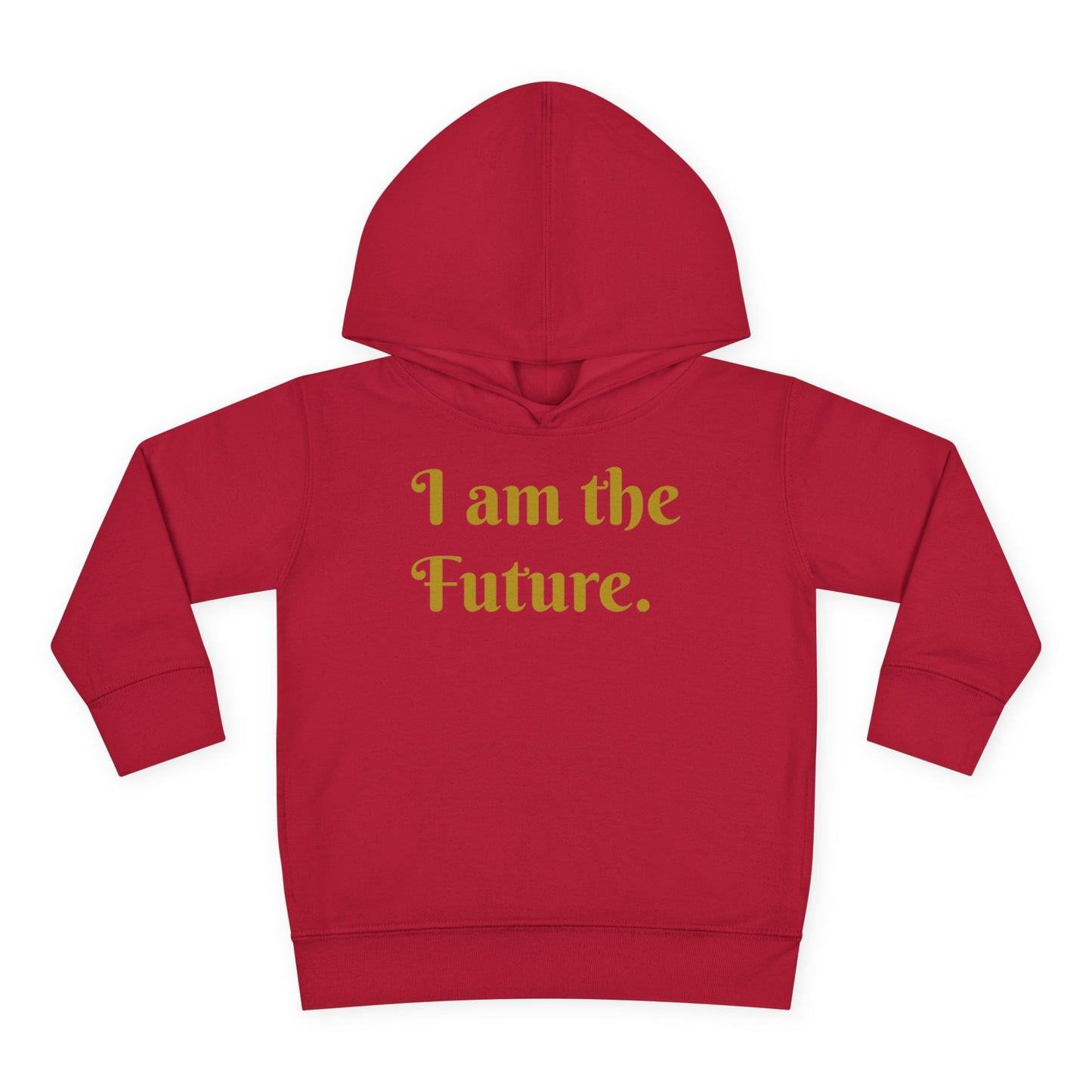 HLE Toddler Fleece Hoodie - I Am the Future & Hustle's League Design