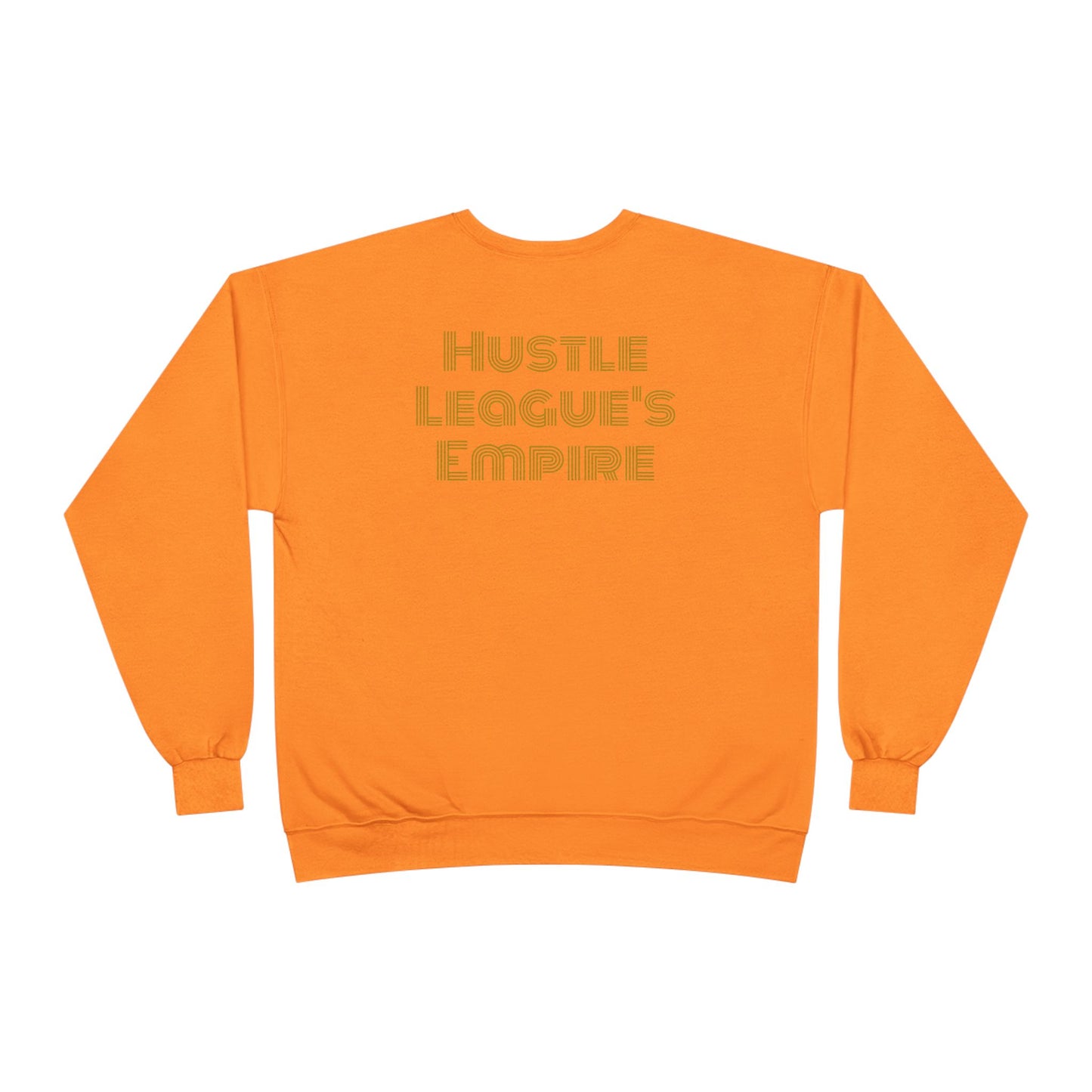 Hustle League's Empire Unisex EcoSmart Crewneck Sweatshirt - Motivational Vintage Style