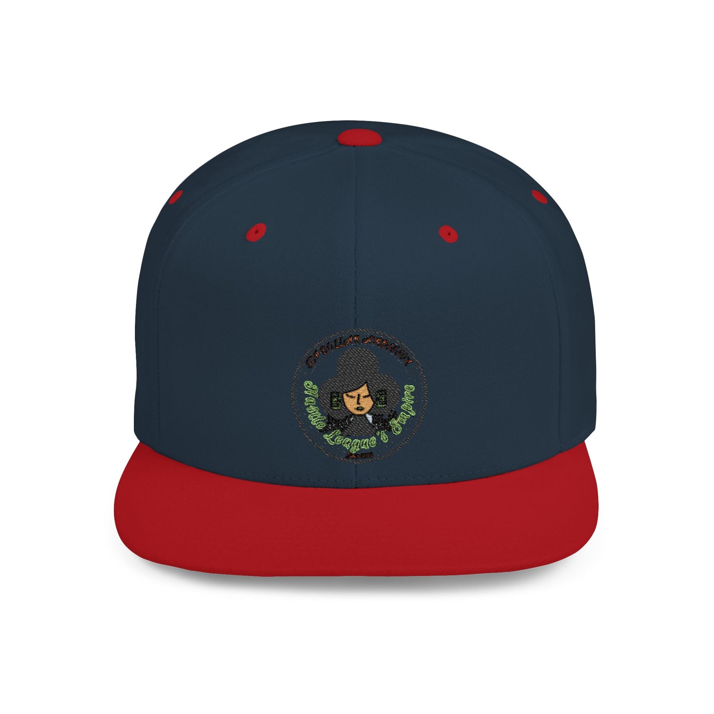HLE Flat Bill Snapback Hat - Stylish, Trendy Cap for Everyday Wear