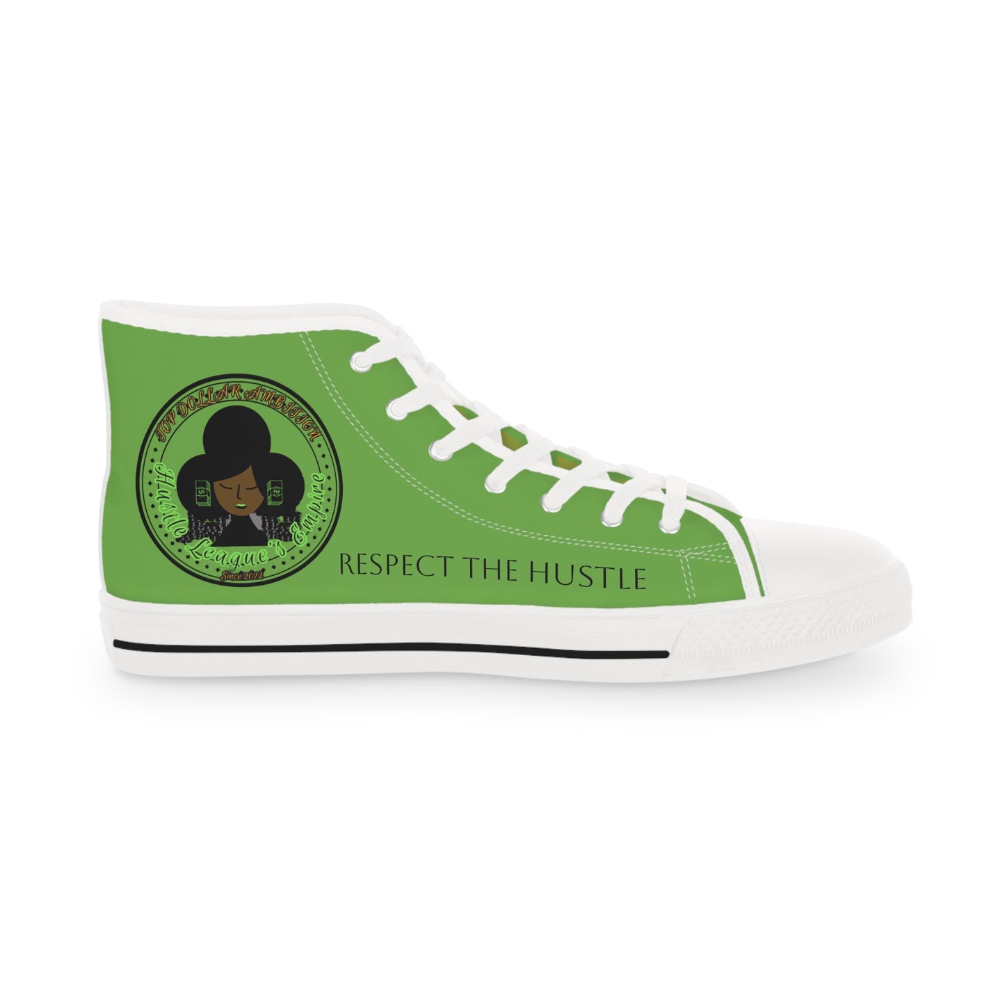 Green HLE High Top Sneakers