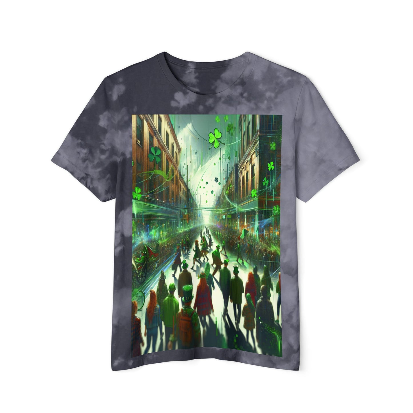 St. Patrick's Day Women's Baby Tee - Hustle, Leagues, Empire Design