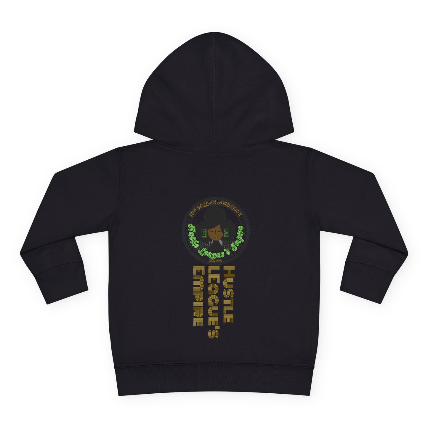 Empowering Toddler Fleece Hoodie - "I Eat Peer Pressure"