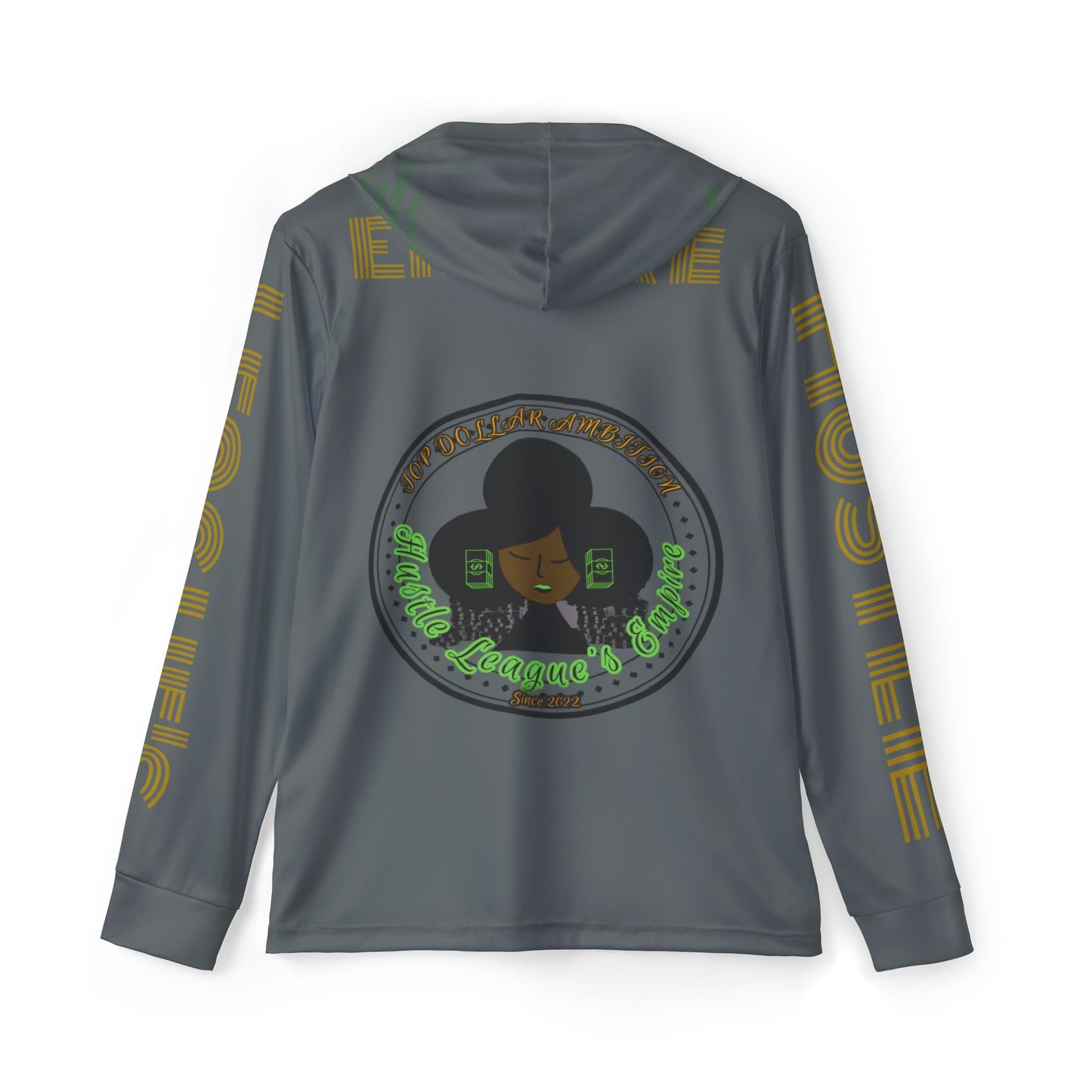 HLE Sports Warmup Hoodie - Knowledge is Power Vibes