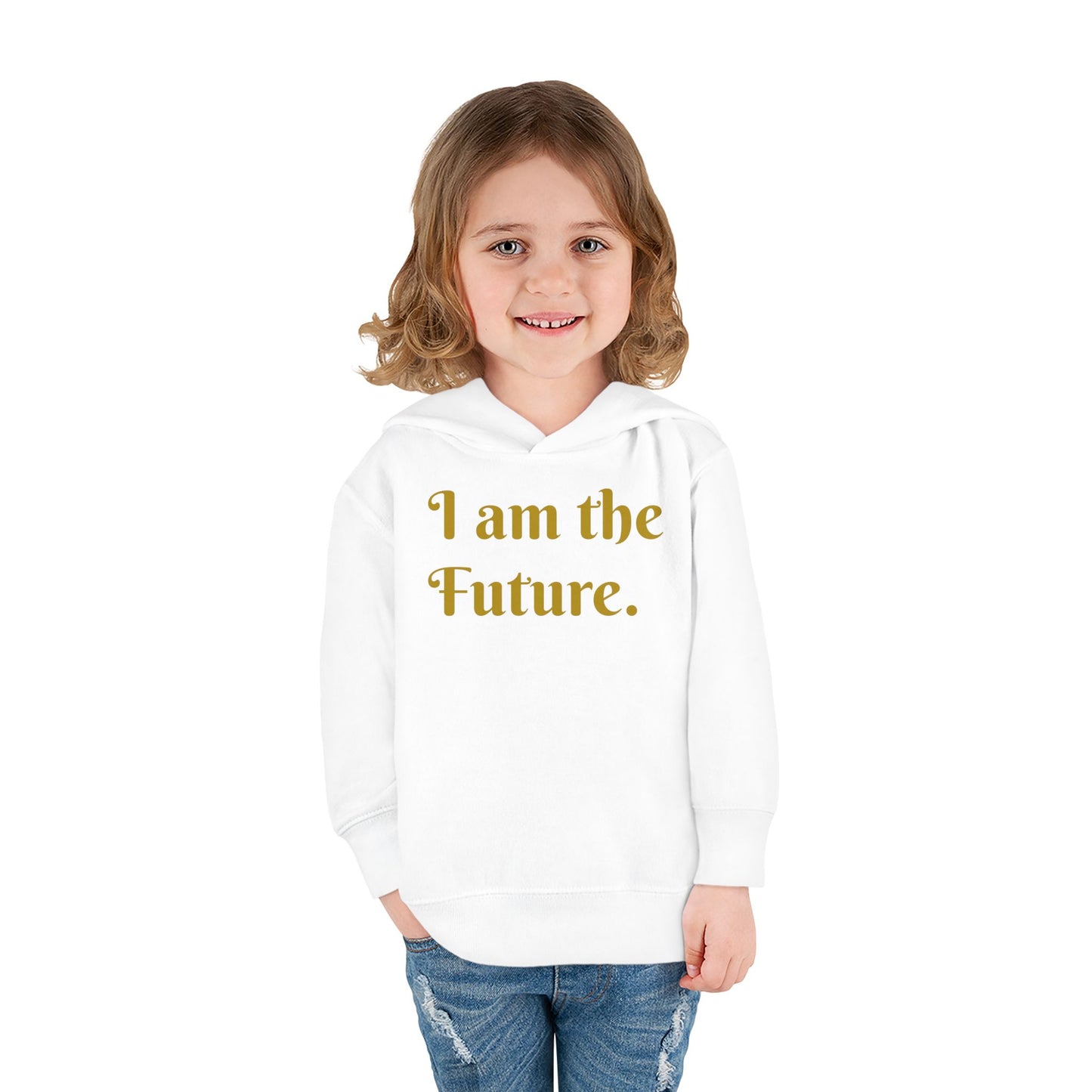HLE Toddler Fleece Hoodie - I Am the Future & Hustle's League Design