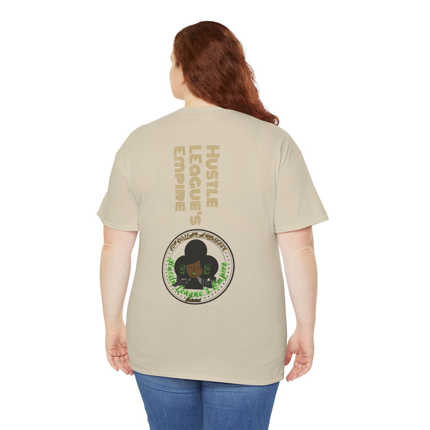 Hustle League Unisex Heavy Cotton Tee - Celebrate Friendship & Fun Nights Out