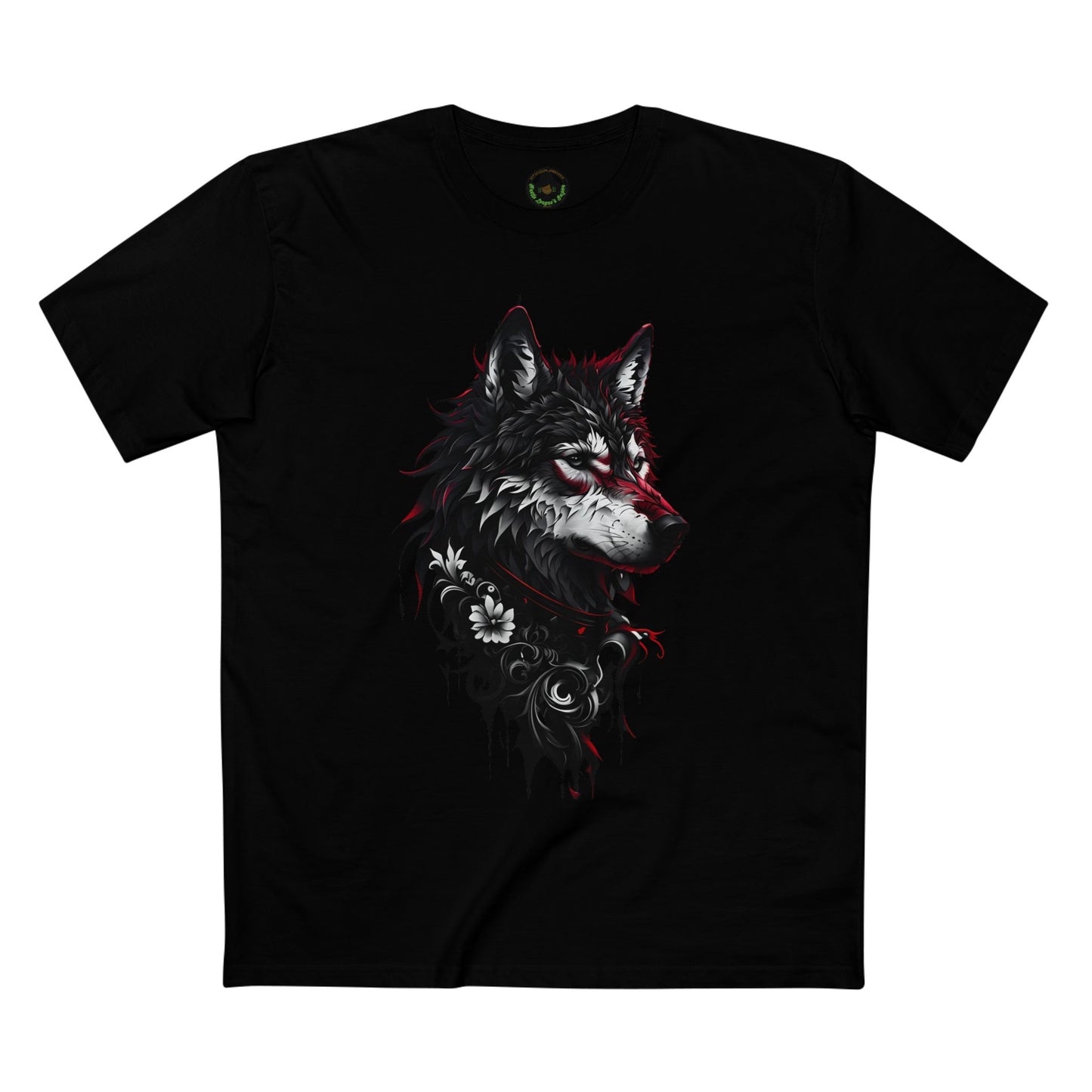HLE Wild Spirit Graphic Tee - Fierce Wolf & Tiger Design