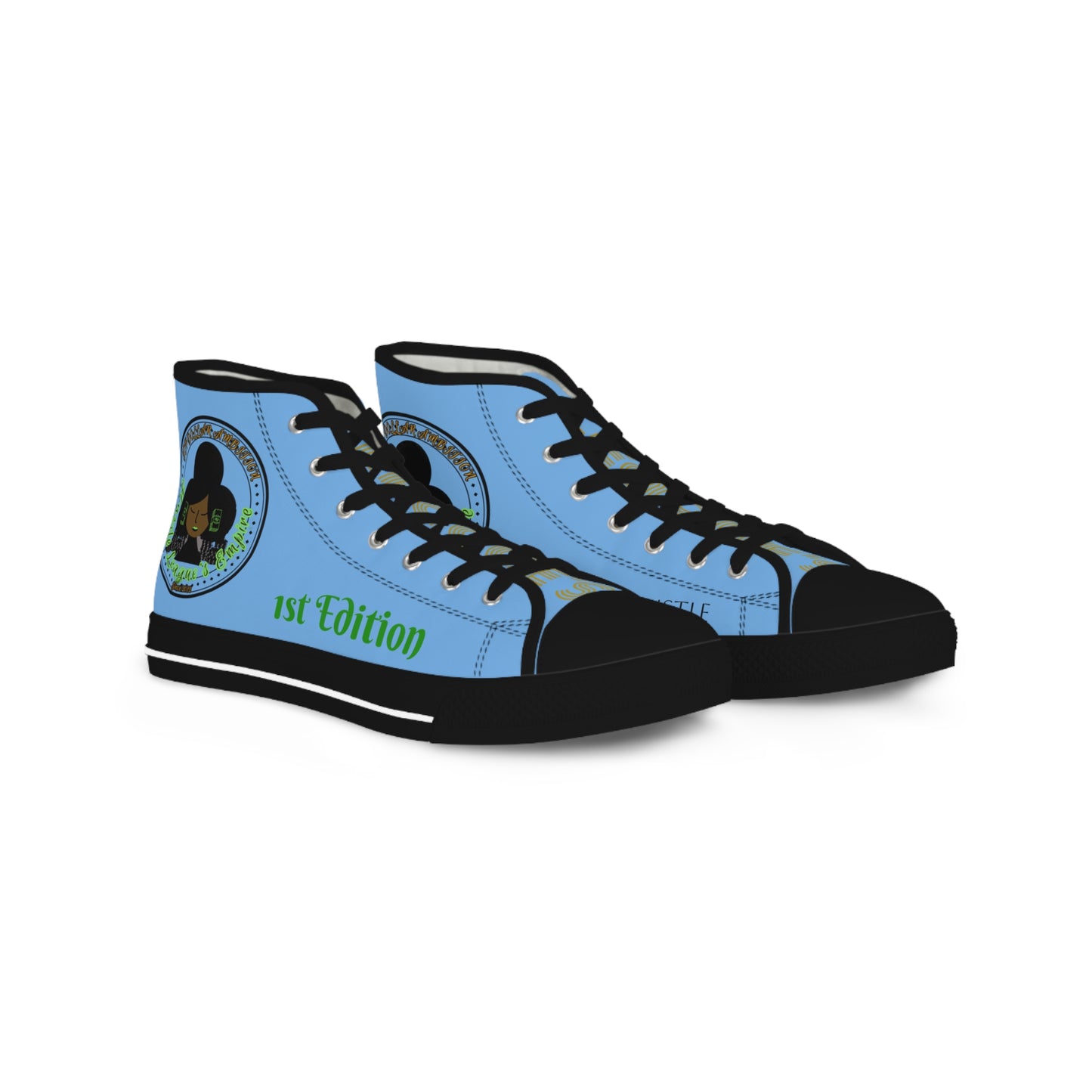 Blue HLE High Top Sneakers 1st Edition