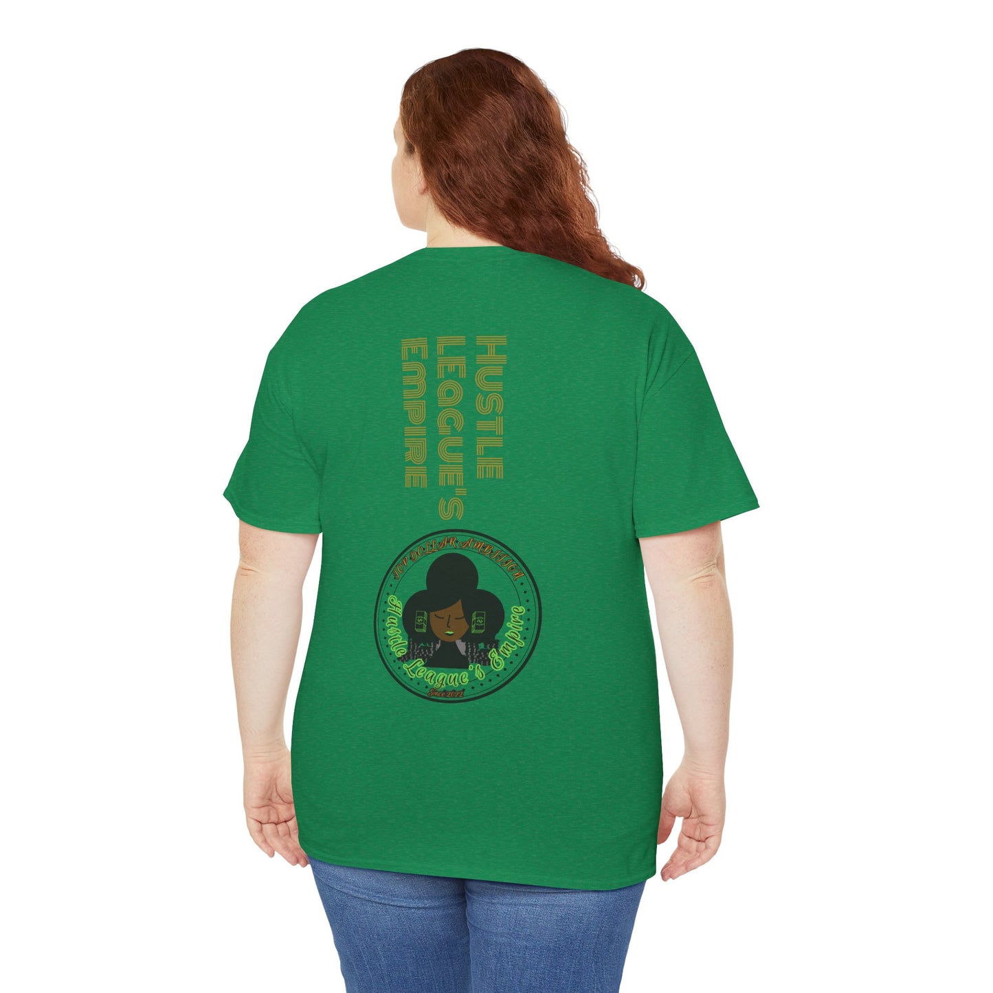 Hustle League Unisex Heavy Cotton Tee - Celebrate Friendship & Fun Nights Out