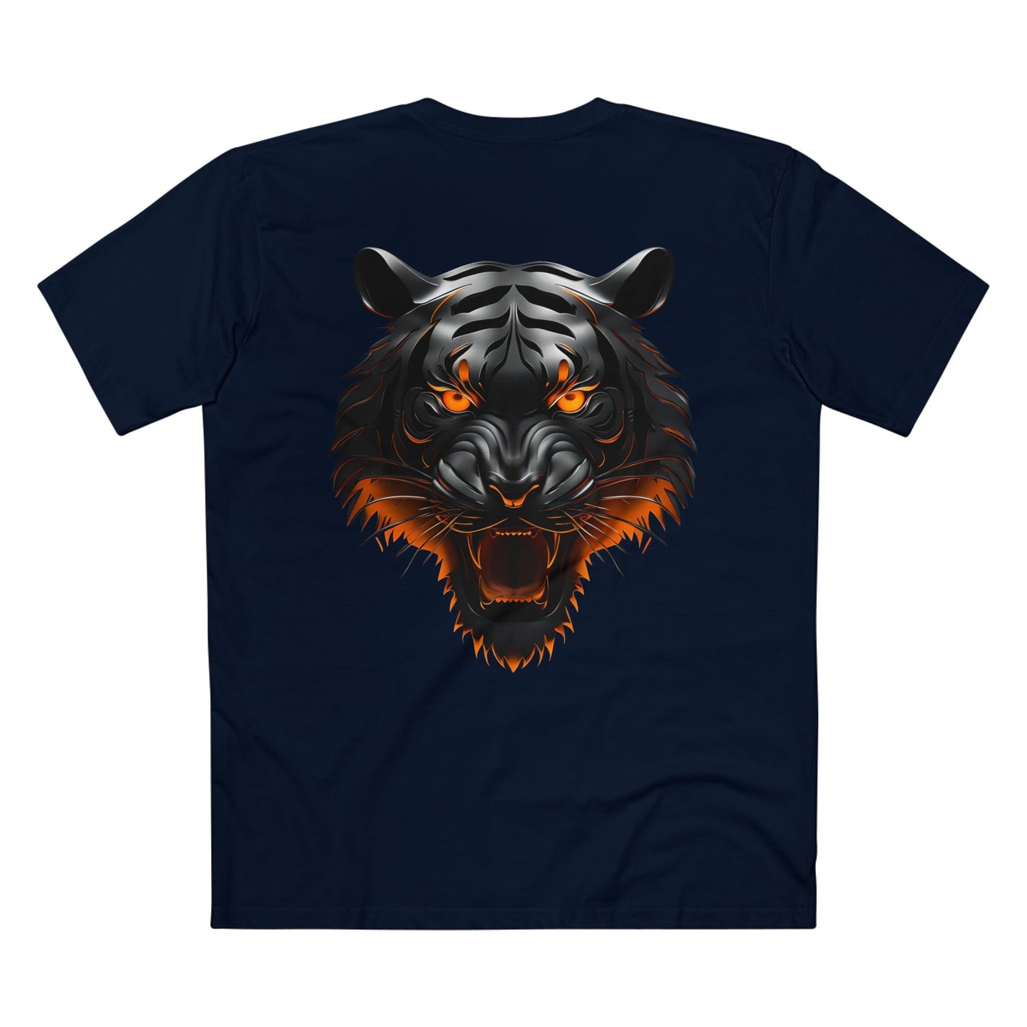 HLE Wild Spirit Graphic Tee - Fierce Wolf & Tiger Design