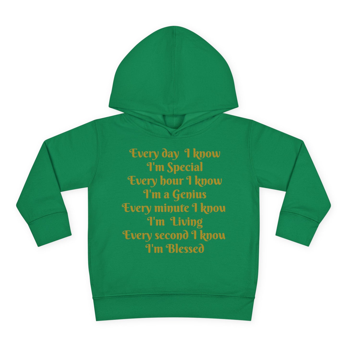 HLE Toddler Fleece Hoodie - Inspirational Design
