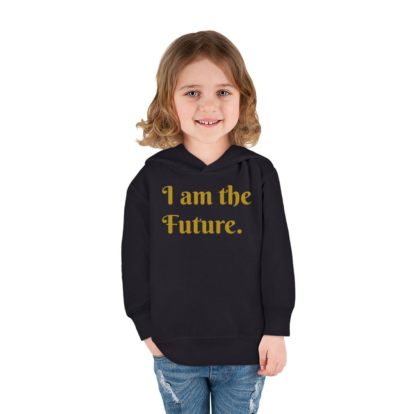 HLE Toddler Fleece Hoodie - I Am the Future & Hustle's League Design
