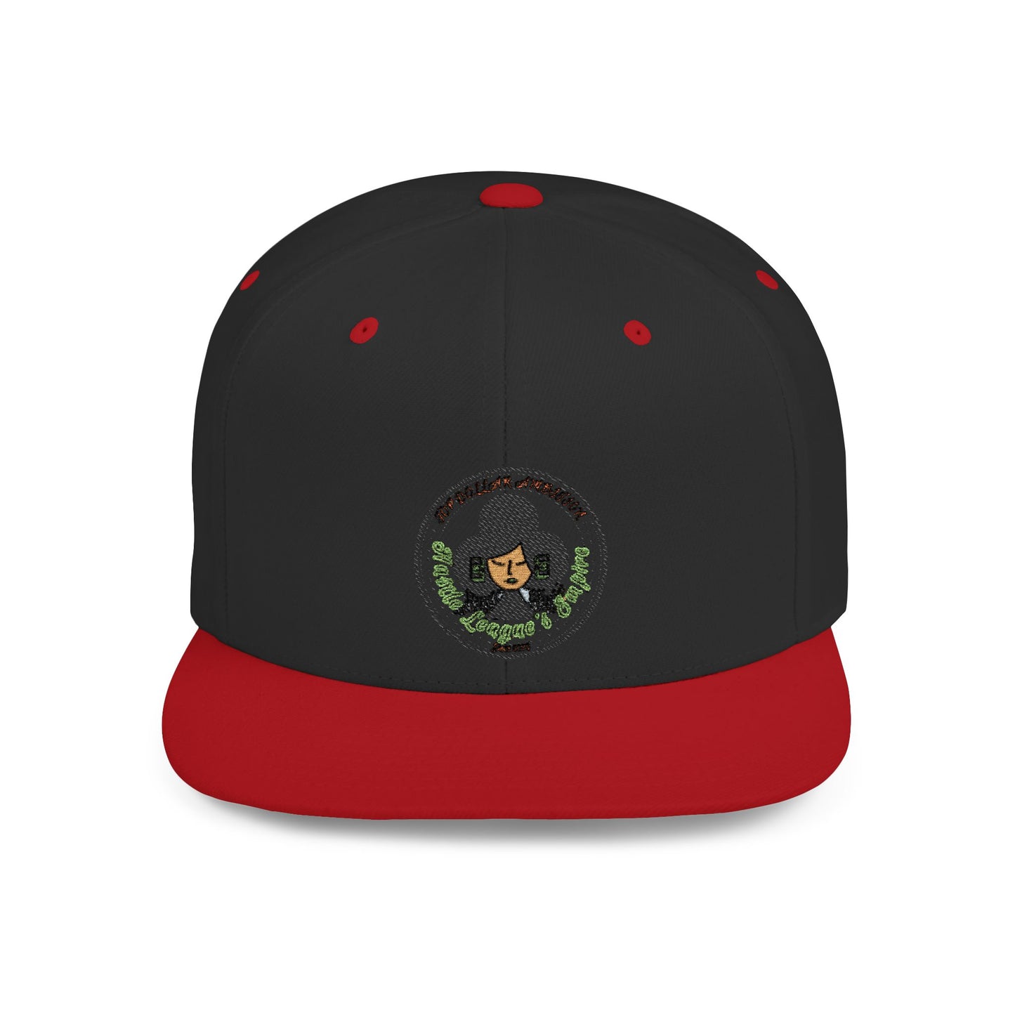HLE Flat Bill Snapback Hat - Stylish, Trendy Cap for Everyday Wear