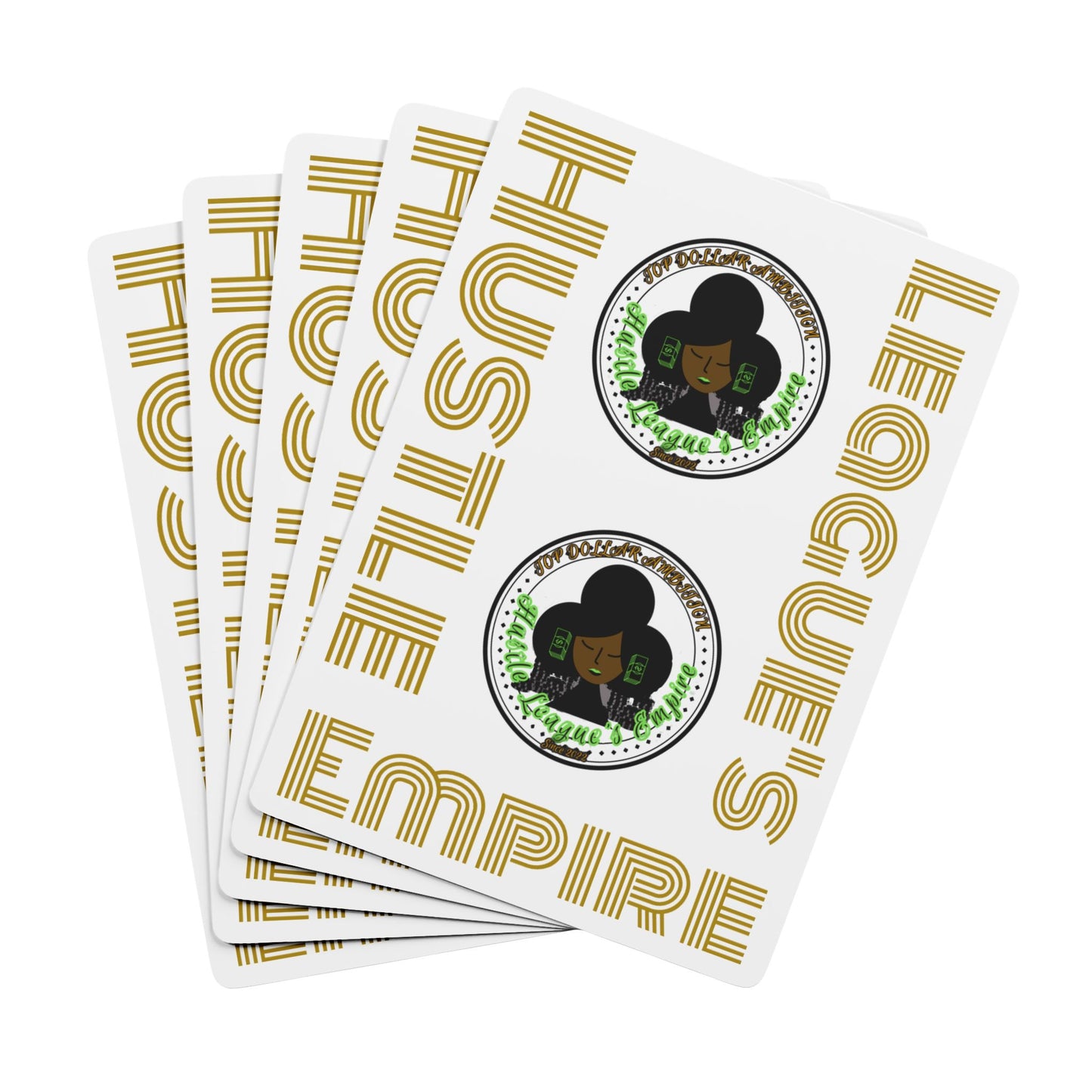 HLE Poker Playing Cards - Hustle Empire Design