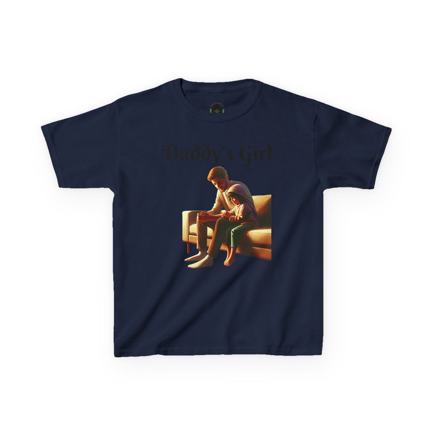 Camiseta de algodón grueso para niños Daddy's Girl