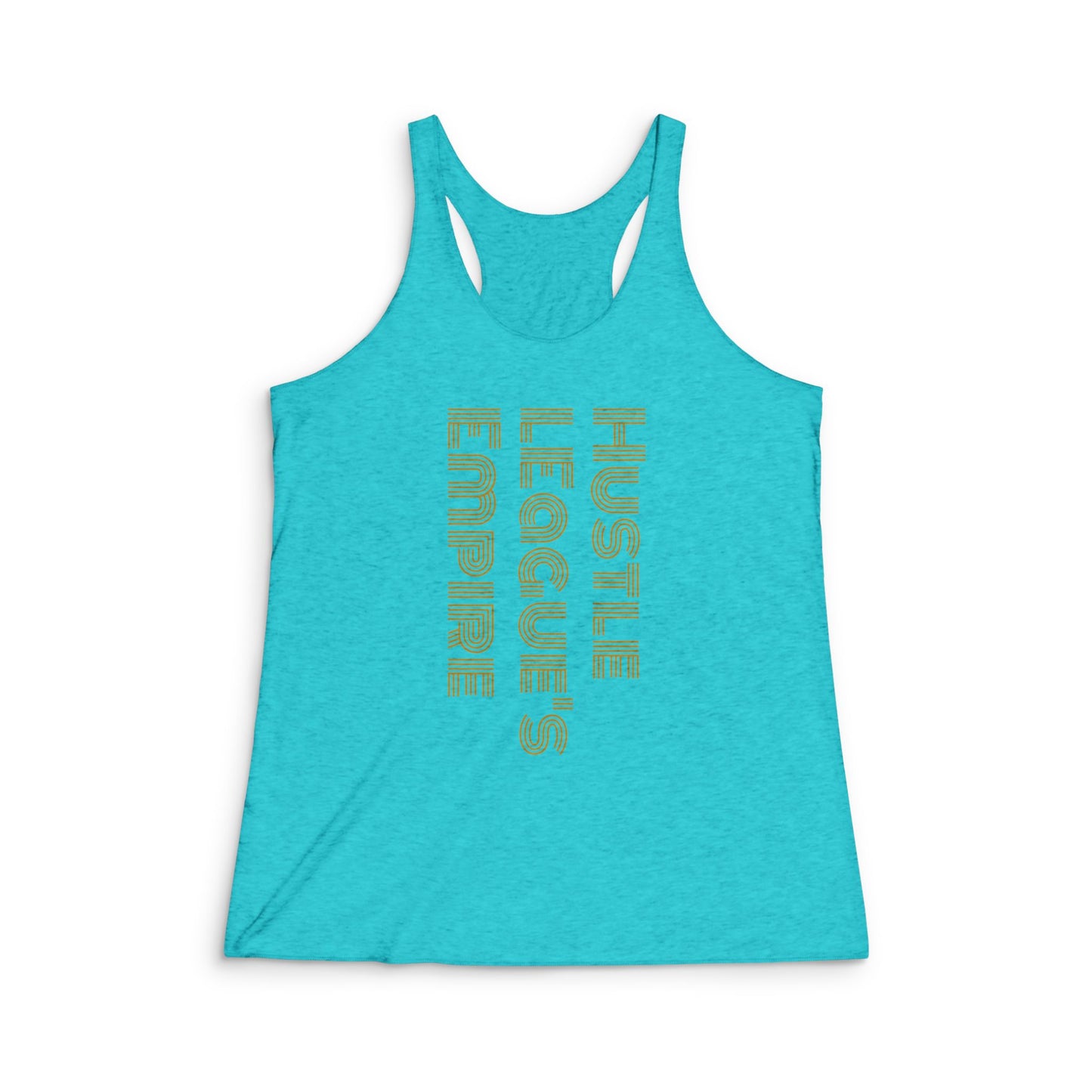 Hustle League's Empire Women's Racerback Tank - Motivational Activewear