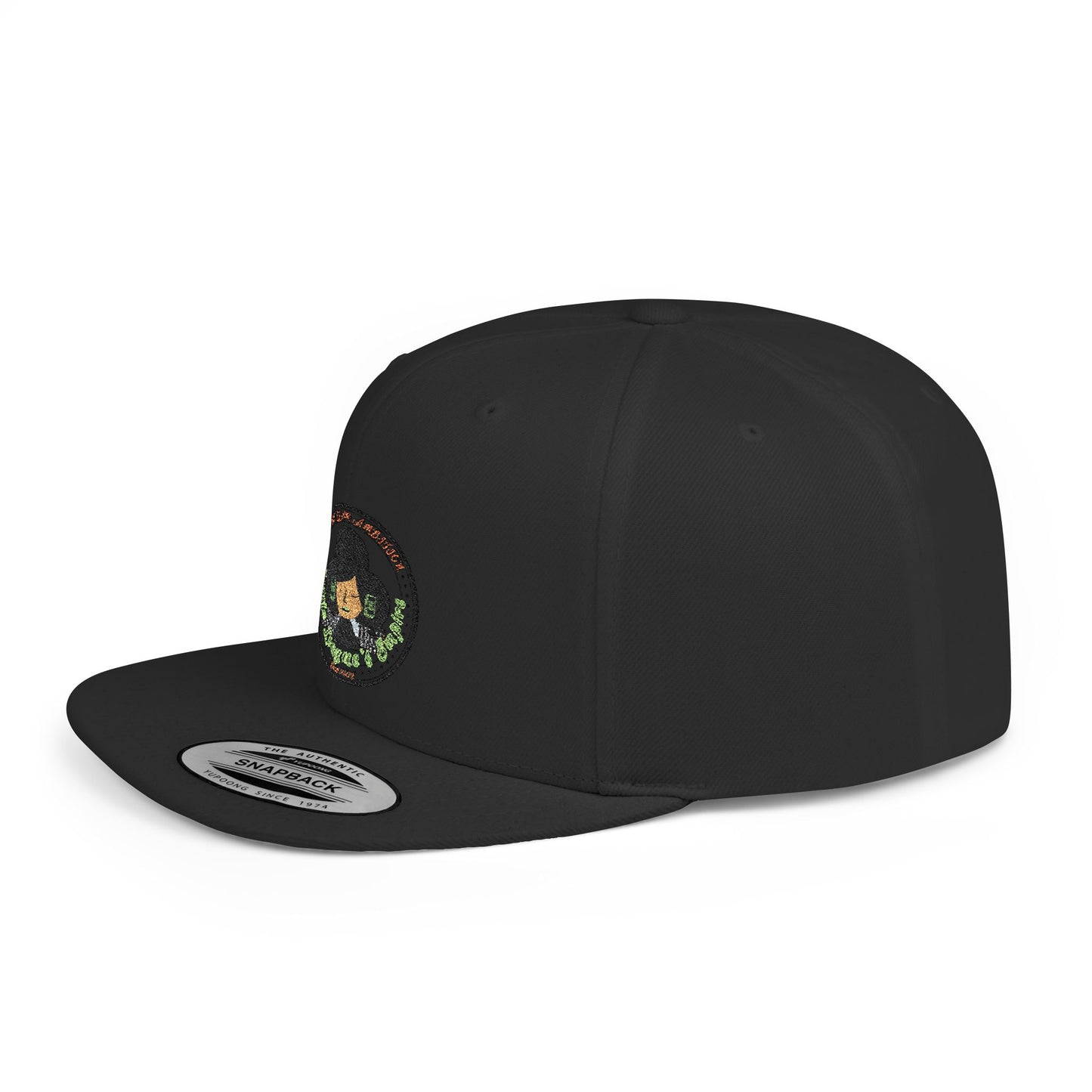 HLE Flat Bill Snapback Hat - Stylish, Trendy Cap for Everyday Wear