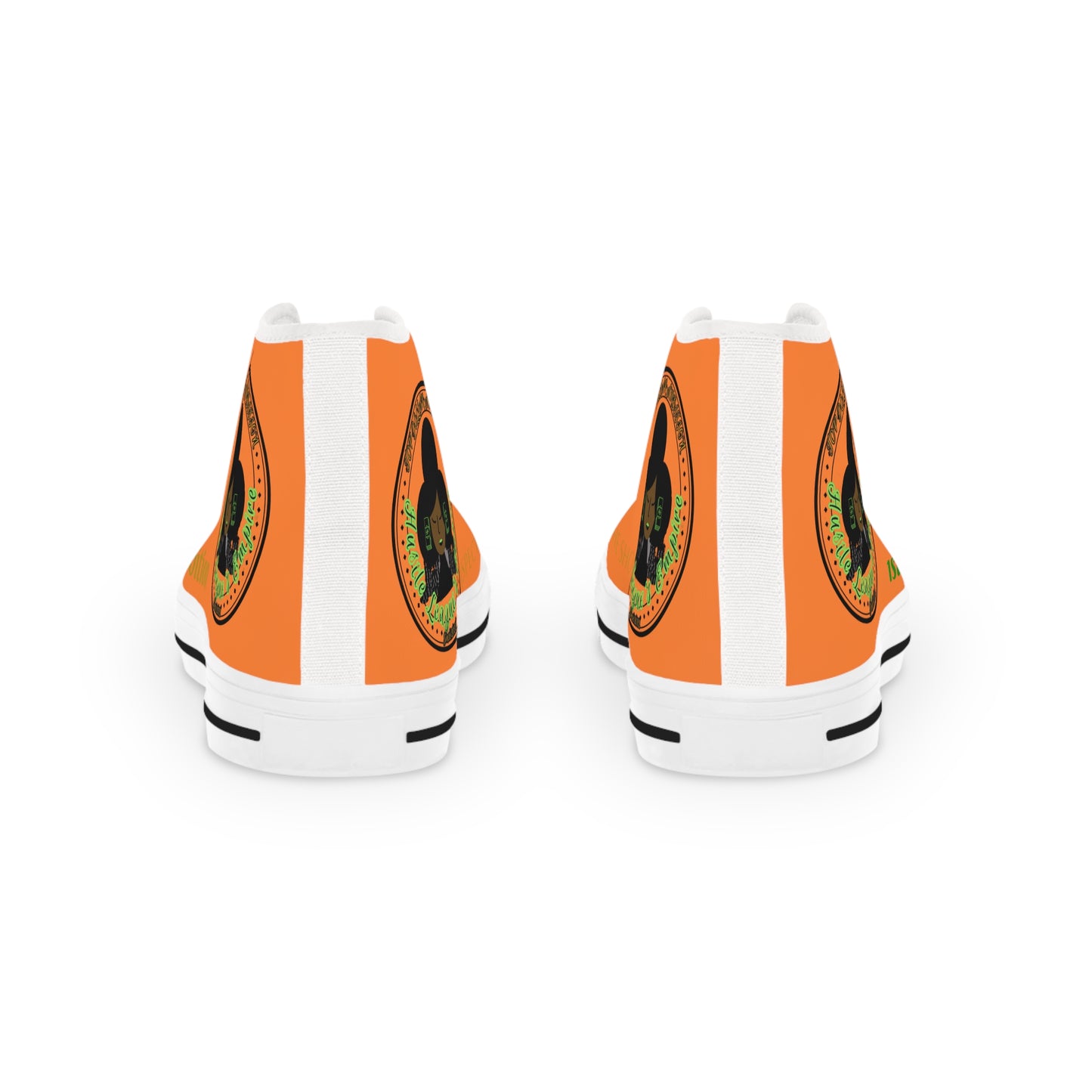 Orange HLE High Top Sneakers