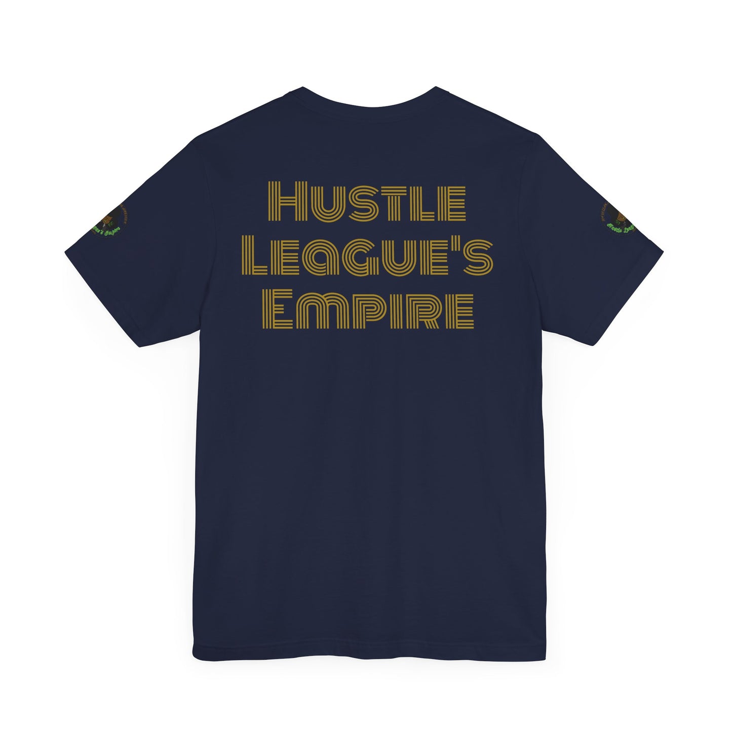 Camiseta unisex Epic HLE: gráfico llamativo en la parte delantera y motivación en la espalda