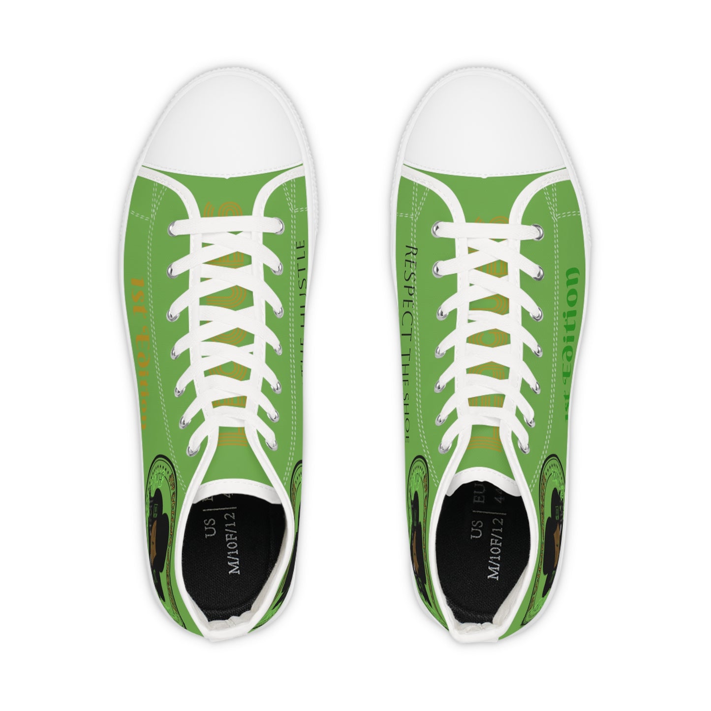 Green HLE High Top Sneakers