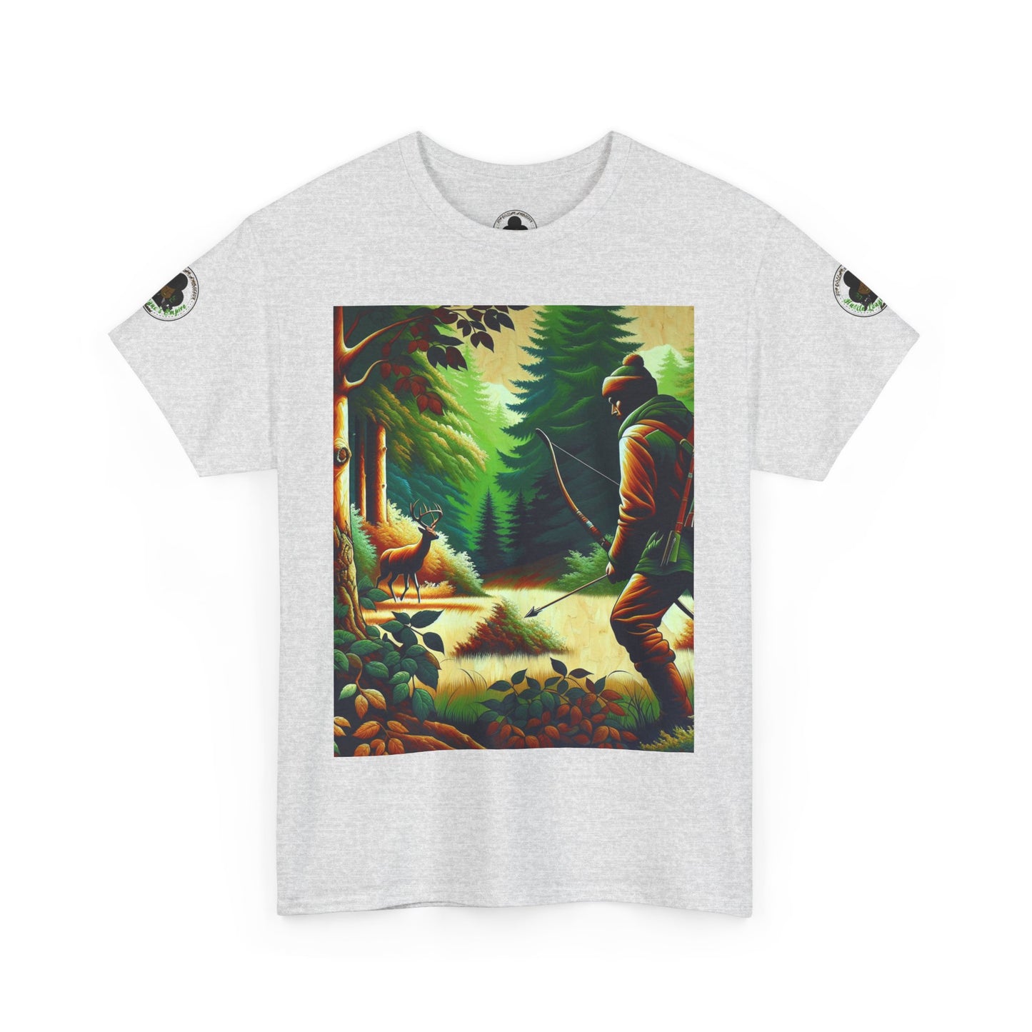 Hustle League's Empire Unisex Heavy Cotton Tee - Vintage Hunting Graphic T-Shirt