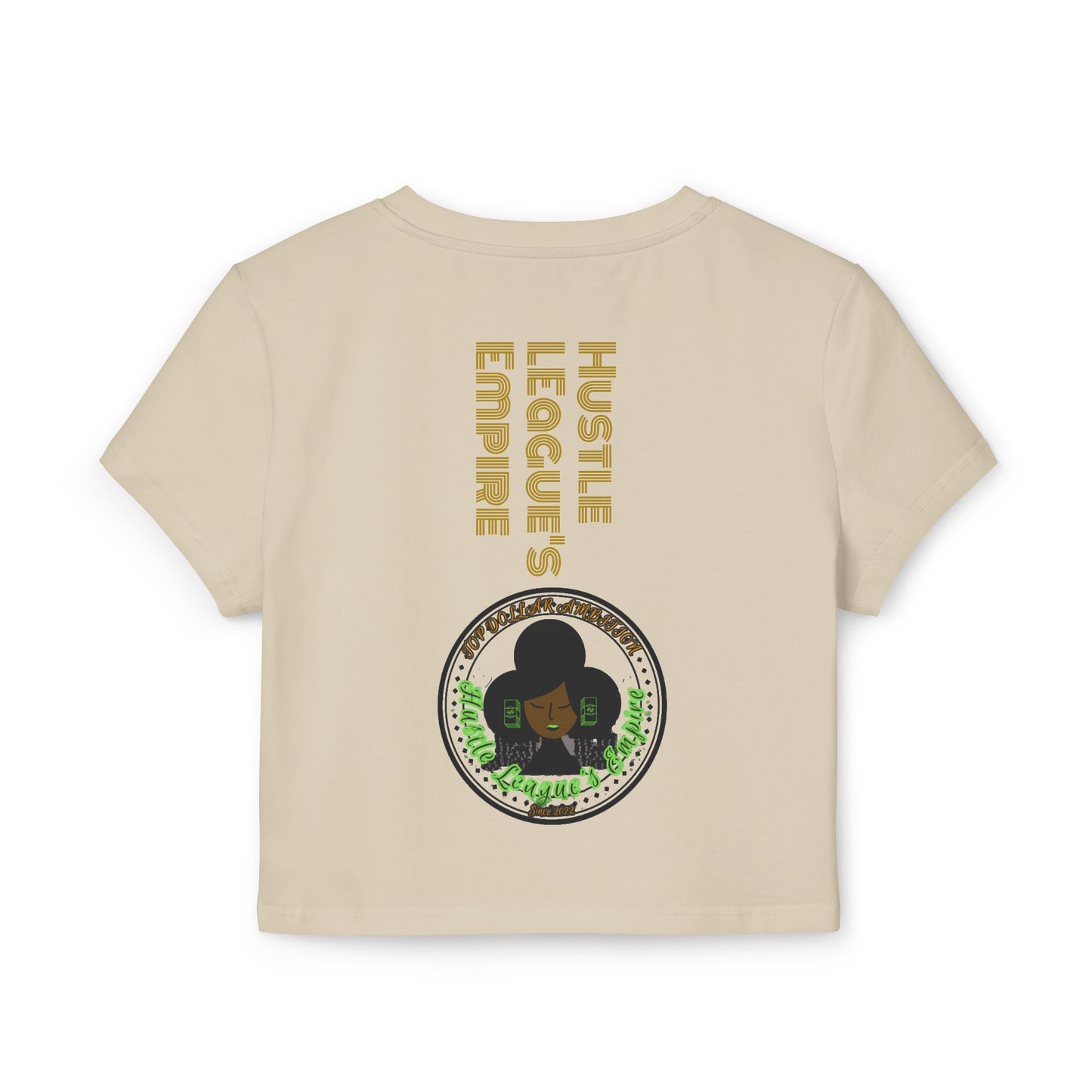 St. Patrick's Day Women's Baby Tee - Hustle, Leagues, Empire Design