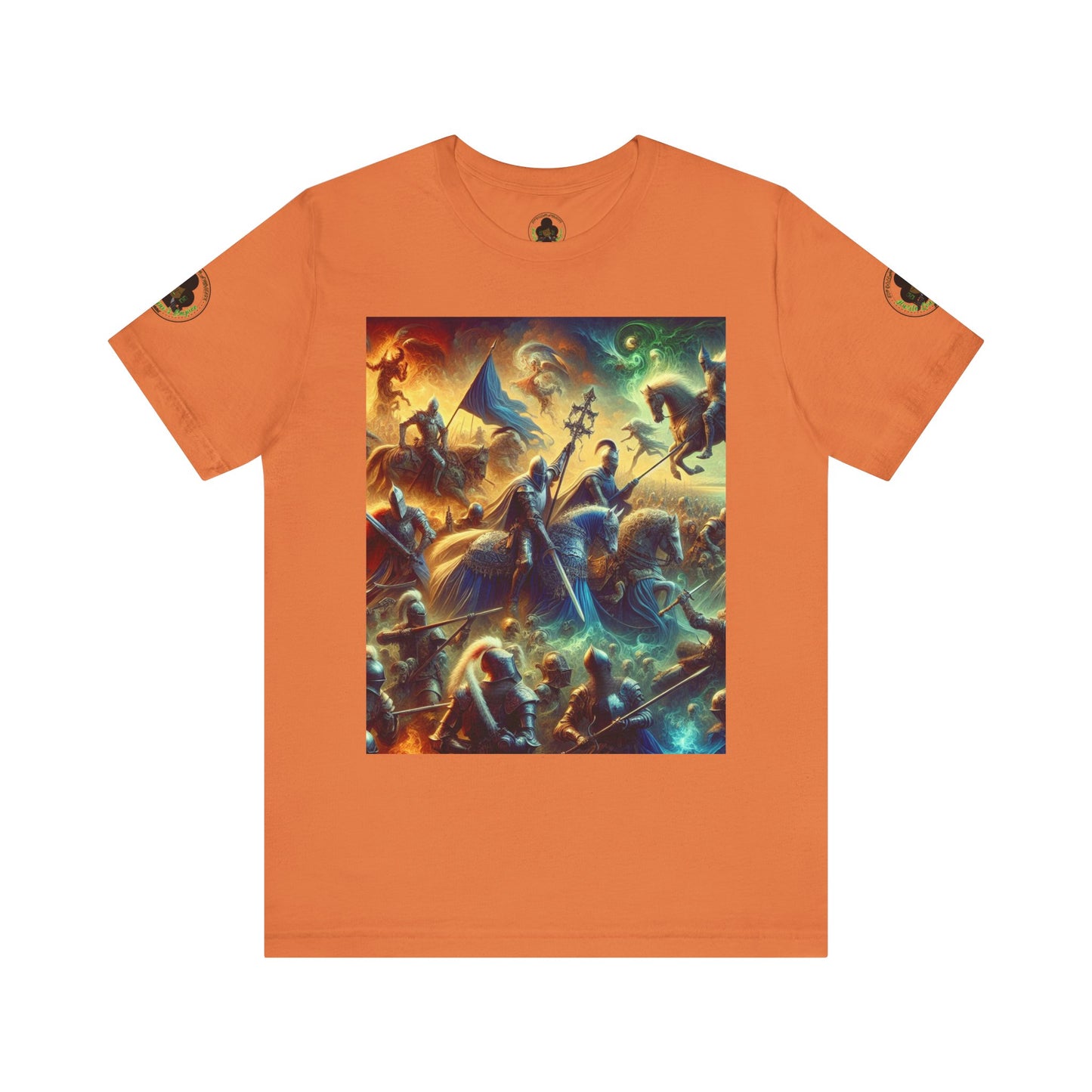 Camiseta unisex Epic HLE: gráfico llamativo en la parte delantera y motivación en la espalda