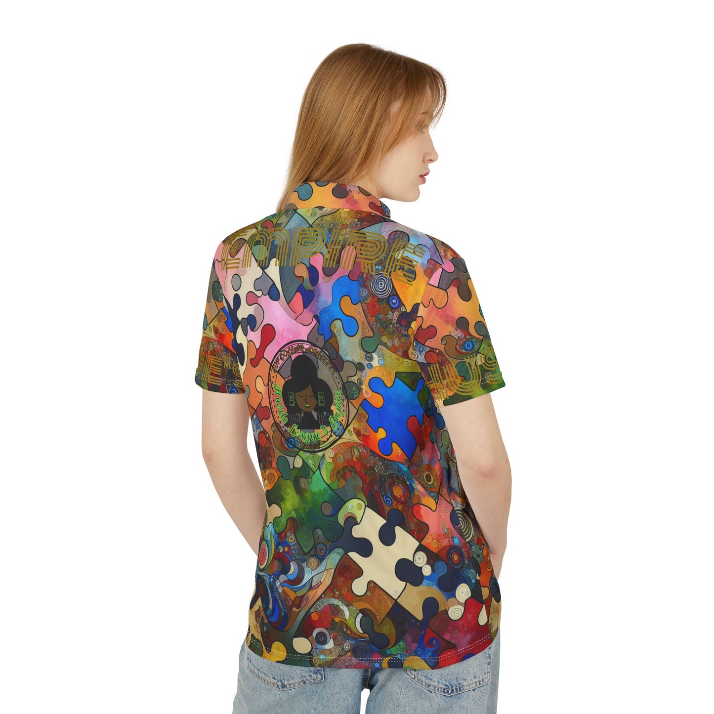 Polo unisex HLE - 'Respeta el esfuerzo'