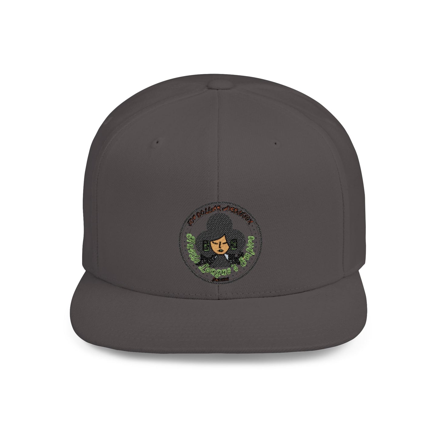 HLE Flat Bill Snapback Hat - Stylish, Trendy Cap for Everyday Wear