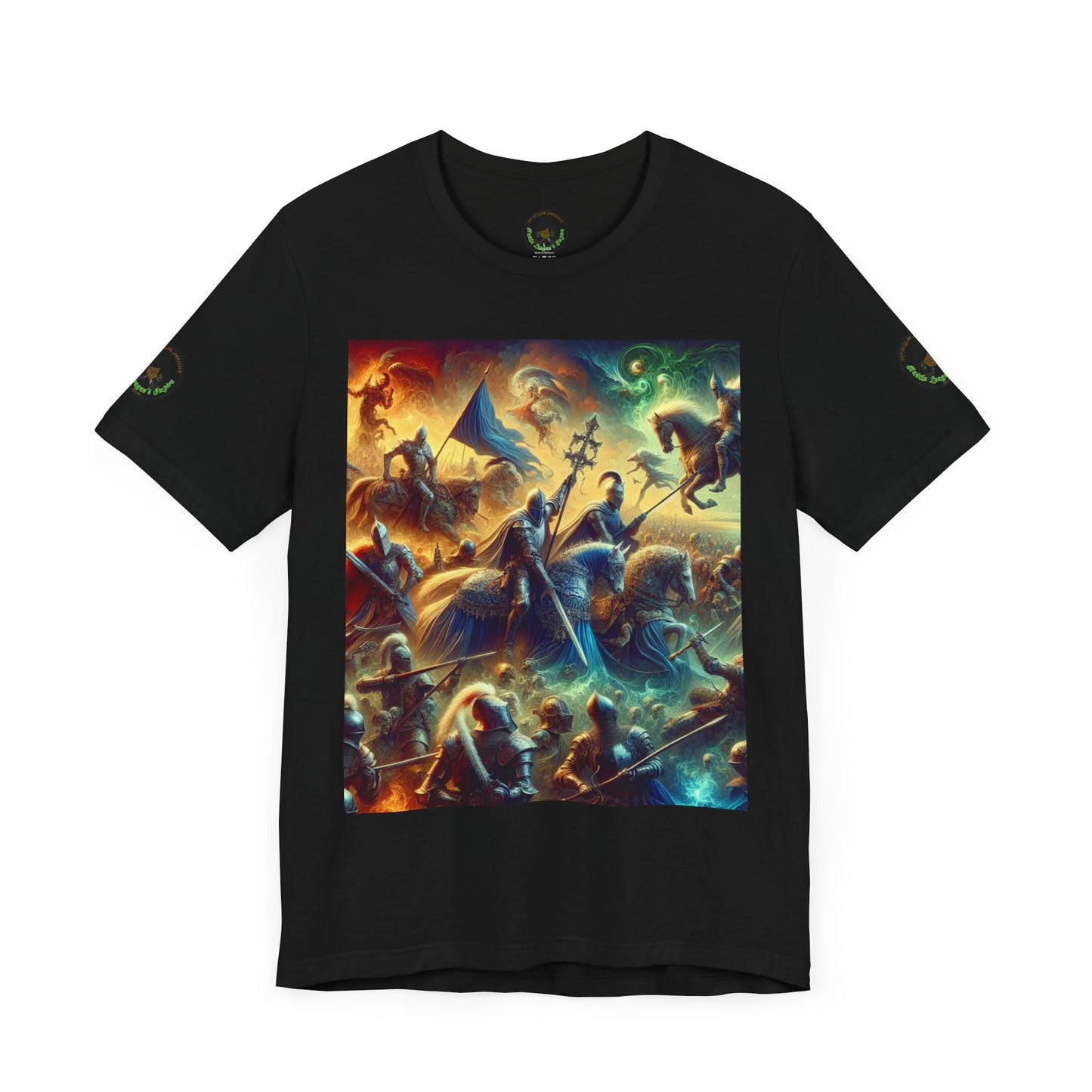 Camiseta unisex Epic HLE: gráfico llamativo en la parte delantera y motivación en la espalda