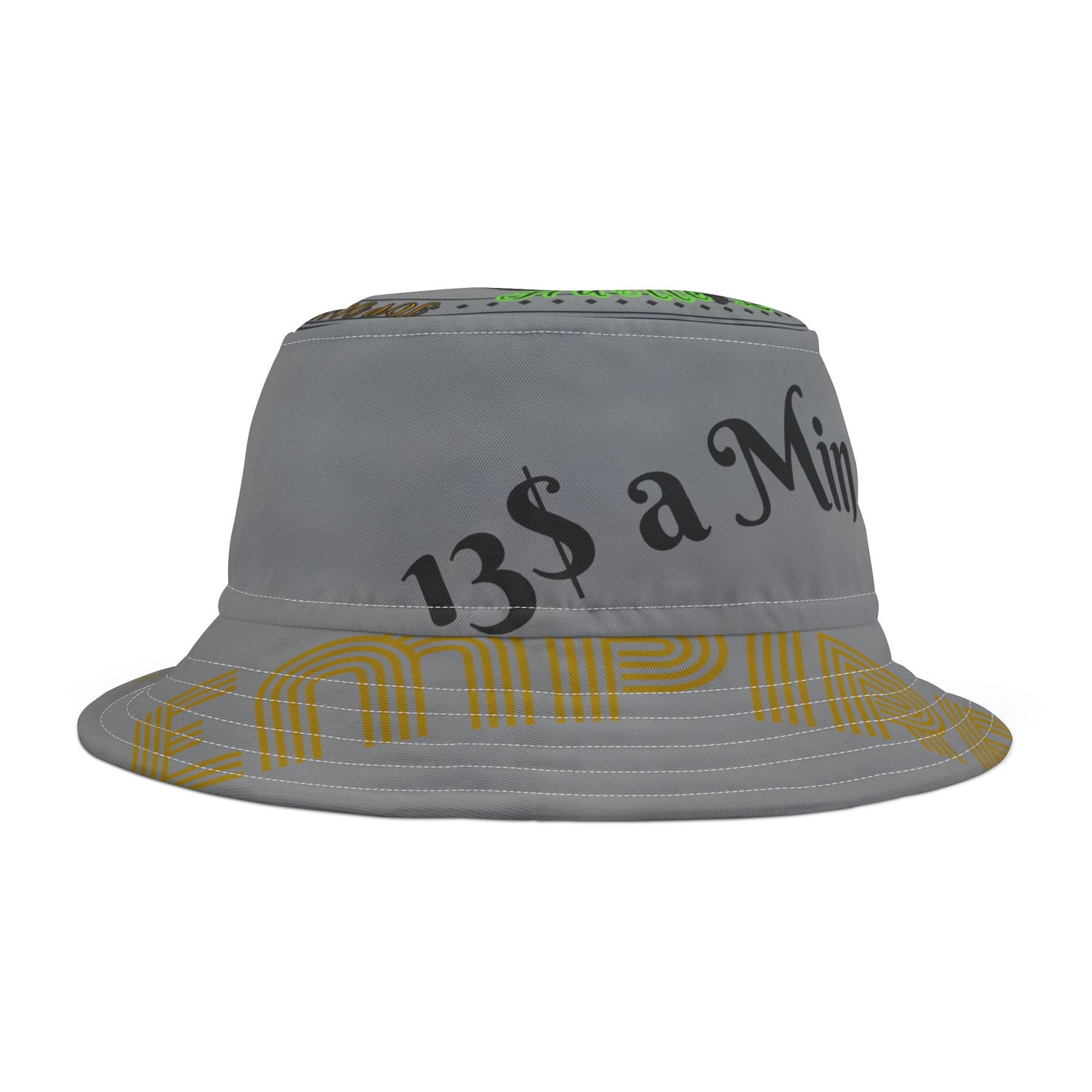 HLE Bucket Hat with Inspirational Quote - Perfect for Summer Adventures