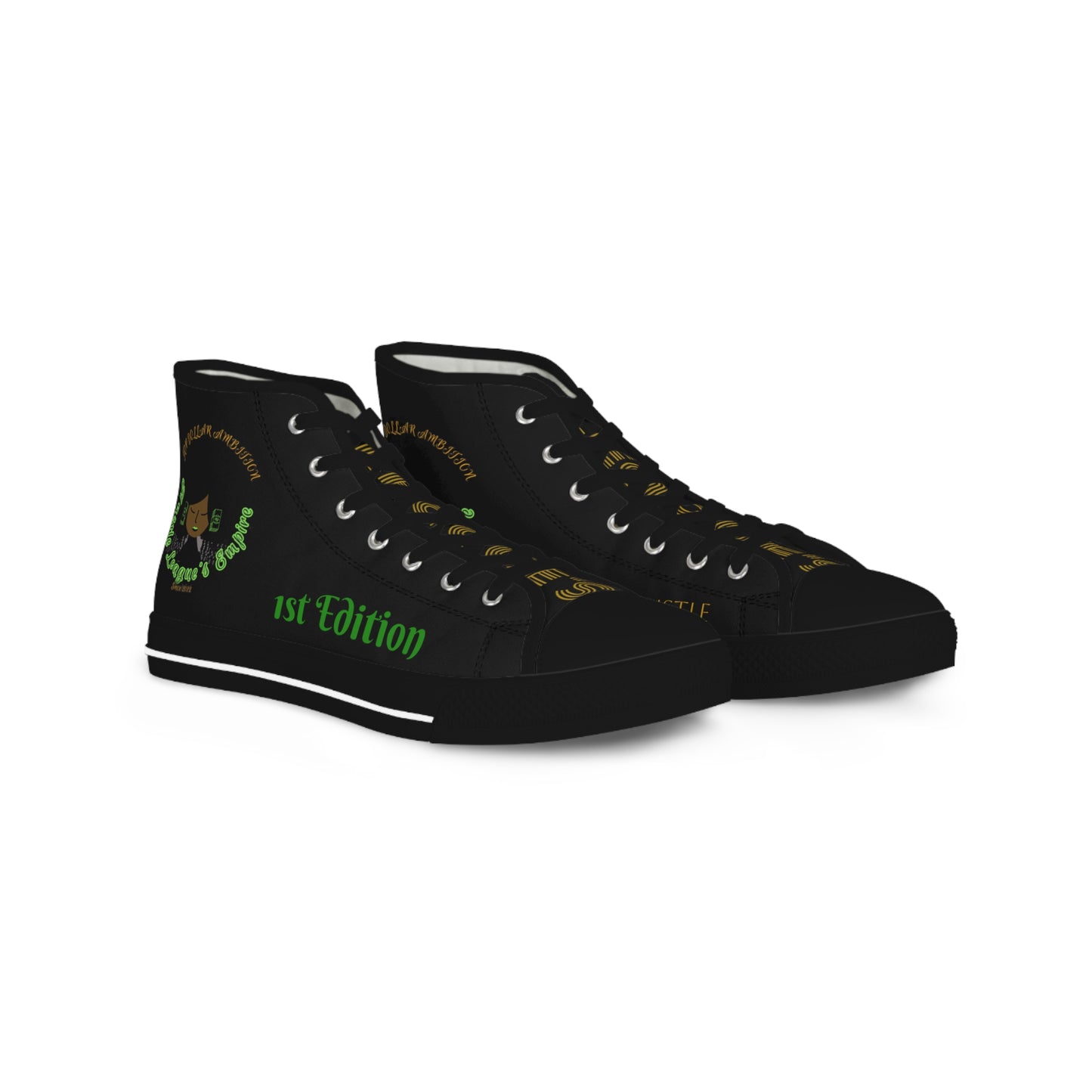 Black HLE High Top Sneakers