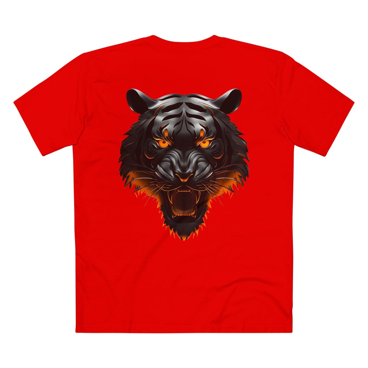HLE Wild Spirit Graphic Tee - Fierce Wolf & Tiger Design