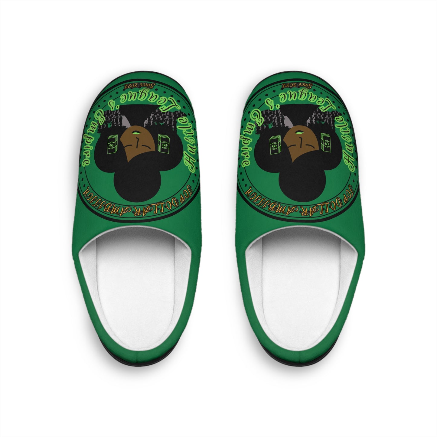 Men's Indoor Slippers - Hustle & Relax Design